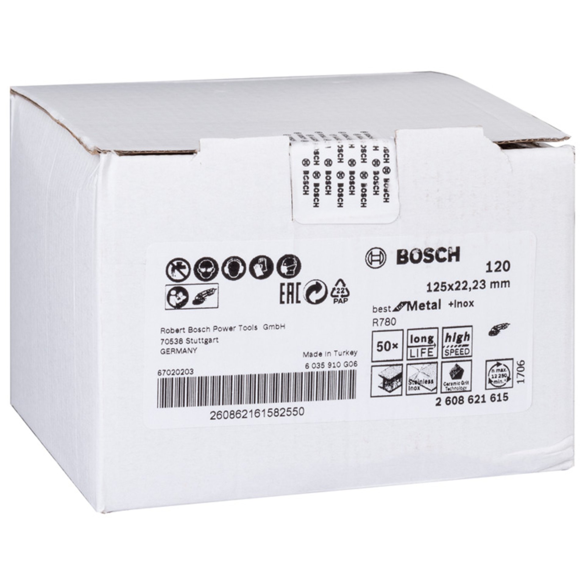 PRO R780 Fiberscheibe, 125 mm, G125