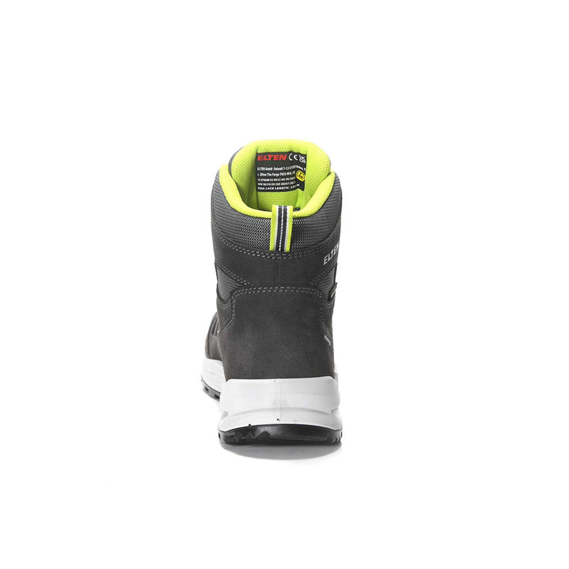 Berufsstiefel RILEY XXF BOA® GTX grey-lime Mid ESD O2 WR CI, Gr. 46