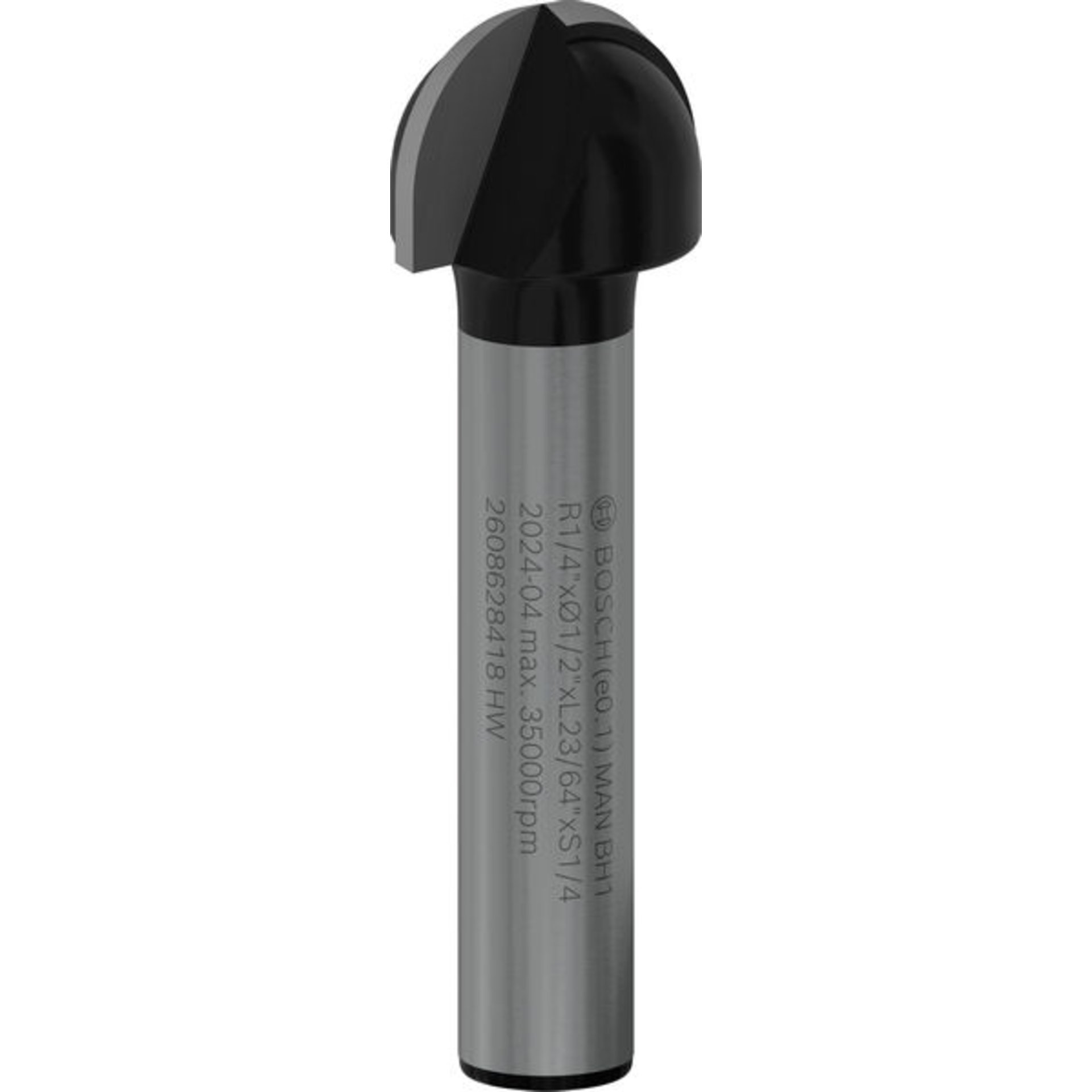 PRO Hohlkehlfräser, R 1/4", Schaft 1/4"