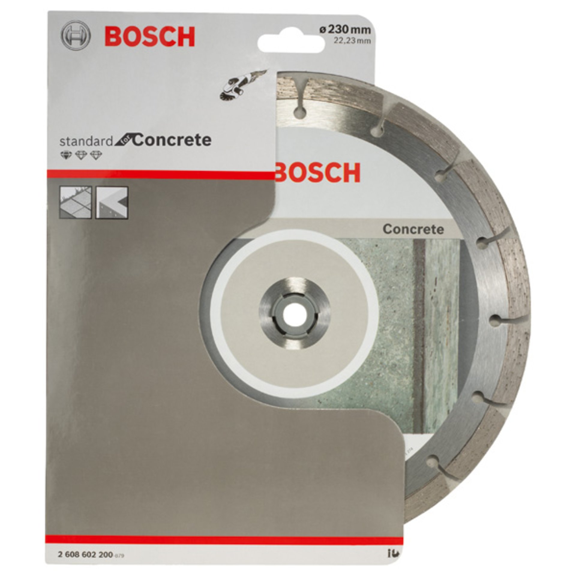 Diamanttrennscheibe Standard for Concrete, 230 x 22,23 x 2,3 x 10 mm, 1er-Pack