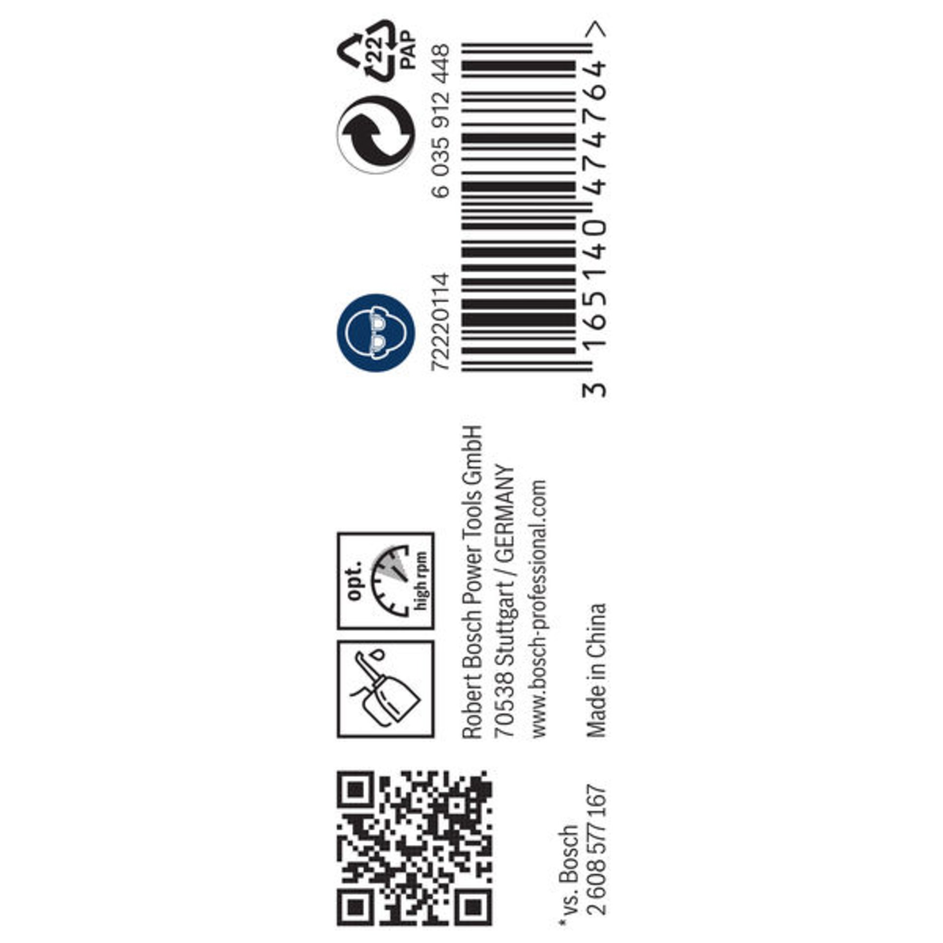 PRO Metal HSS-G Spiralbohrer, 1,6 x 20 x 43 mm, 10-tlg.