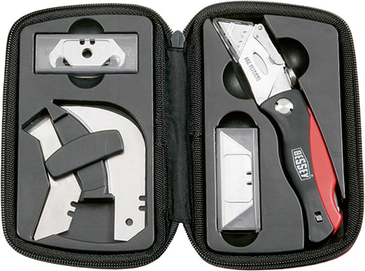 Bessey Klingen-Klappmesser-Satz in Nylonmappe Bessey Klingen-Klappmesser-Satz in Nylonmappe