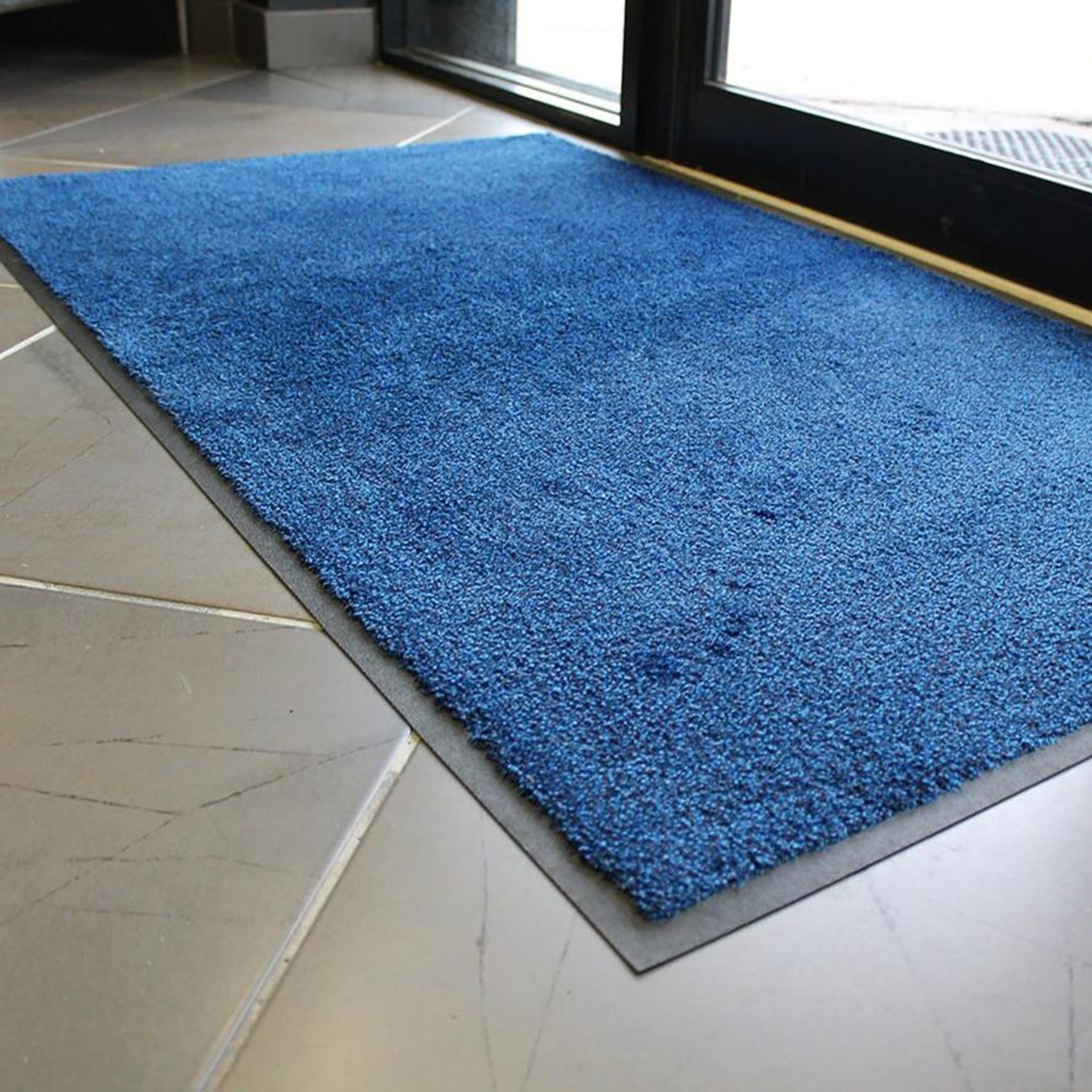 Sauberlaufmatte COBAwash schwarz/blau B60xL85 cm