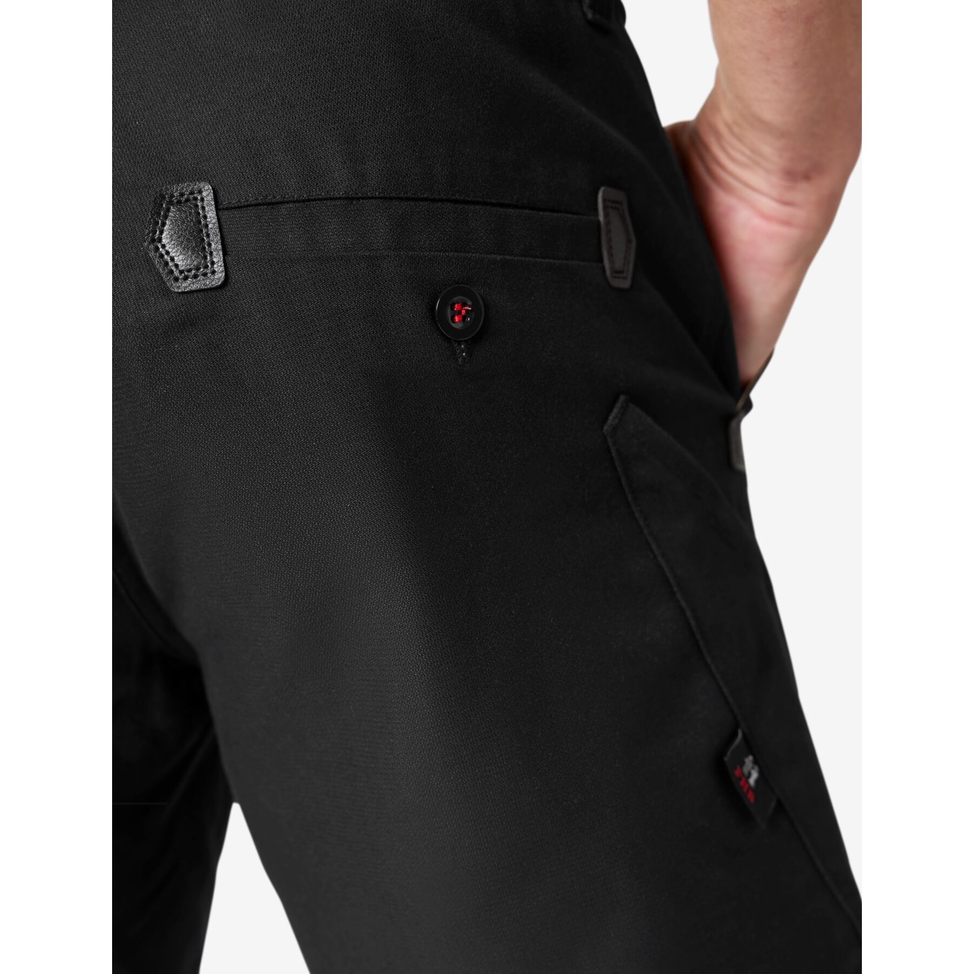 JO Zunft-Shorts kurz Rips-Moleskin schwarz 50