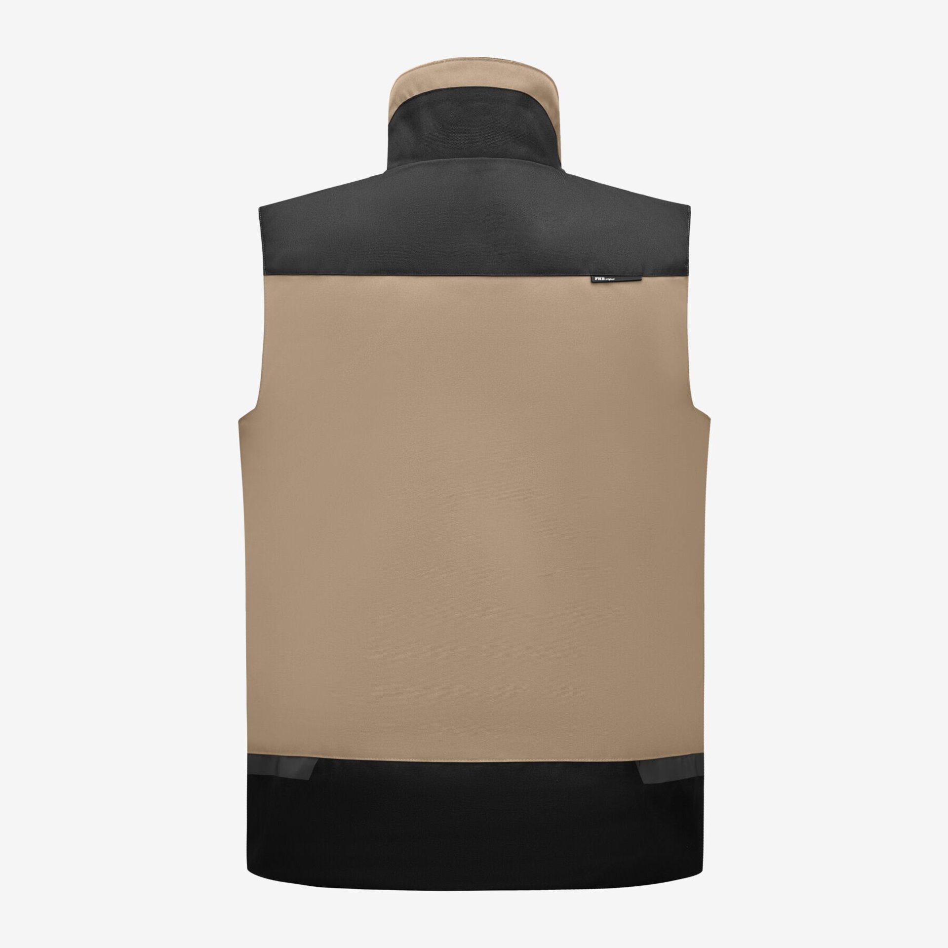 HAUKE Arbeitsweste beige-schwarz XS