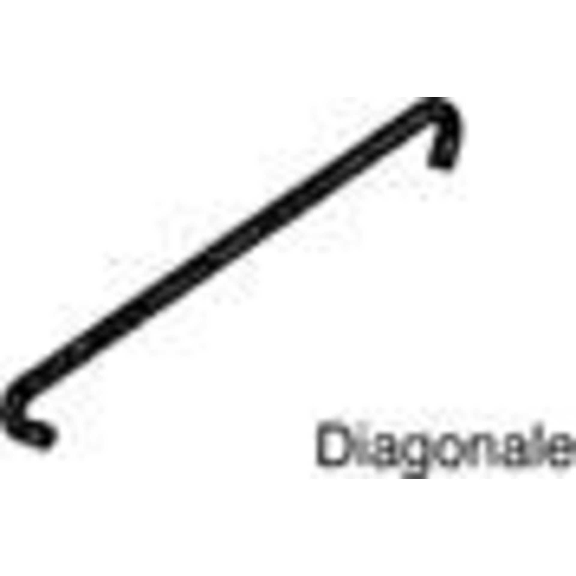Diagonalstab Meta-CLIP L1000 mm verzinkt