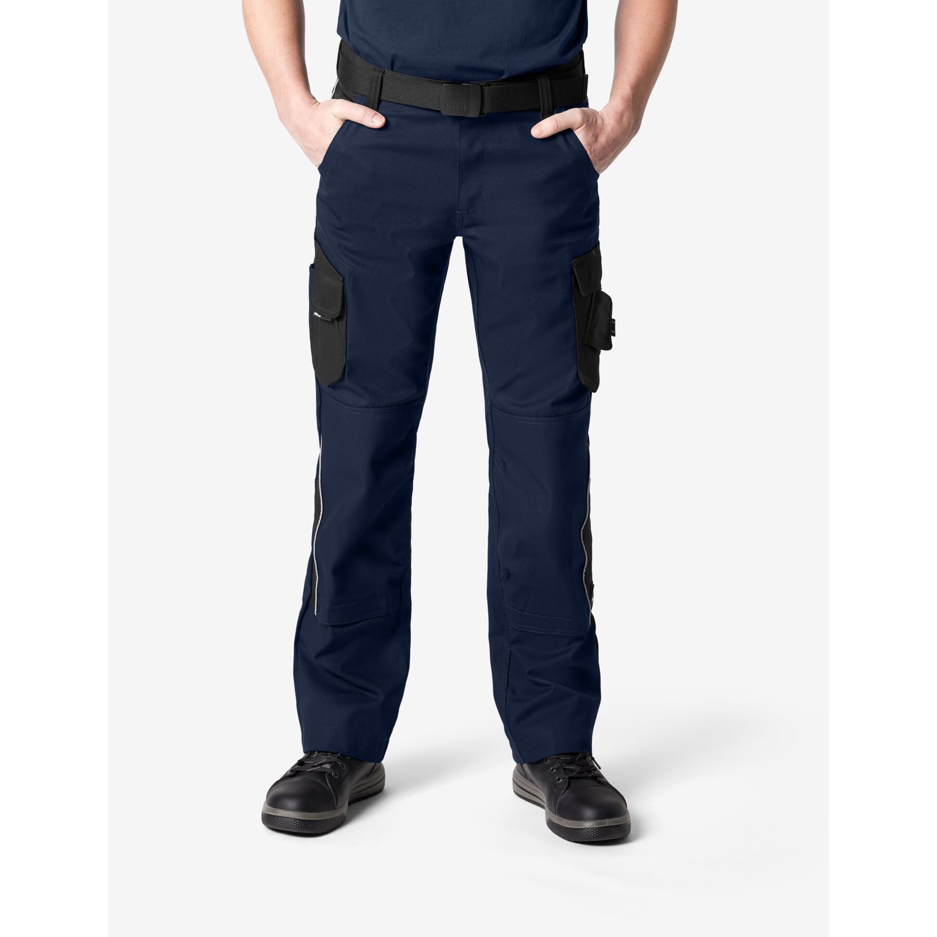 BRUNO Arbeitshose marine-schwarz 35