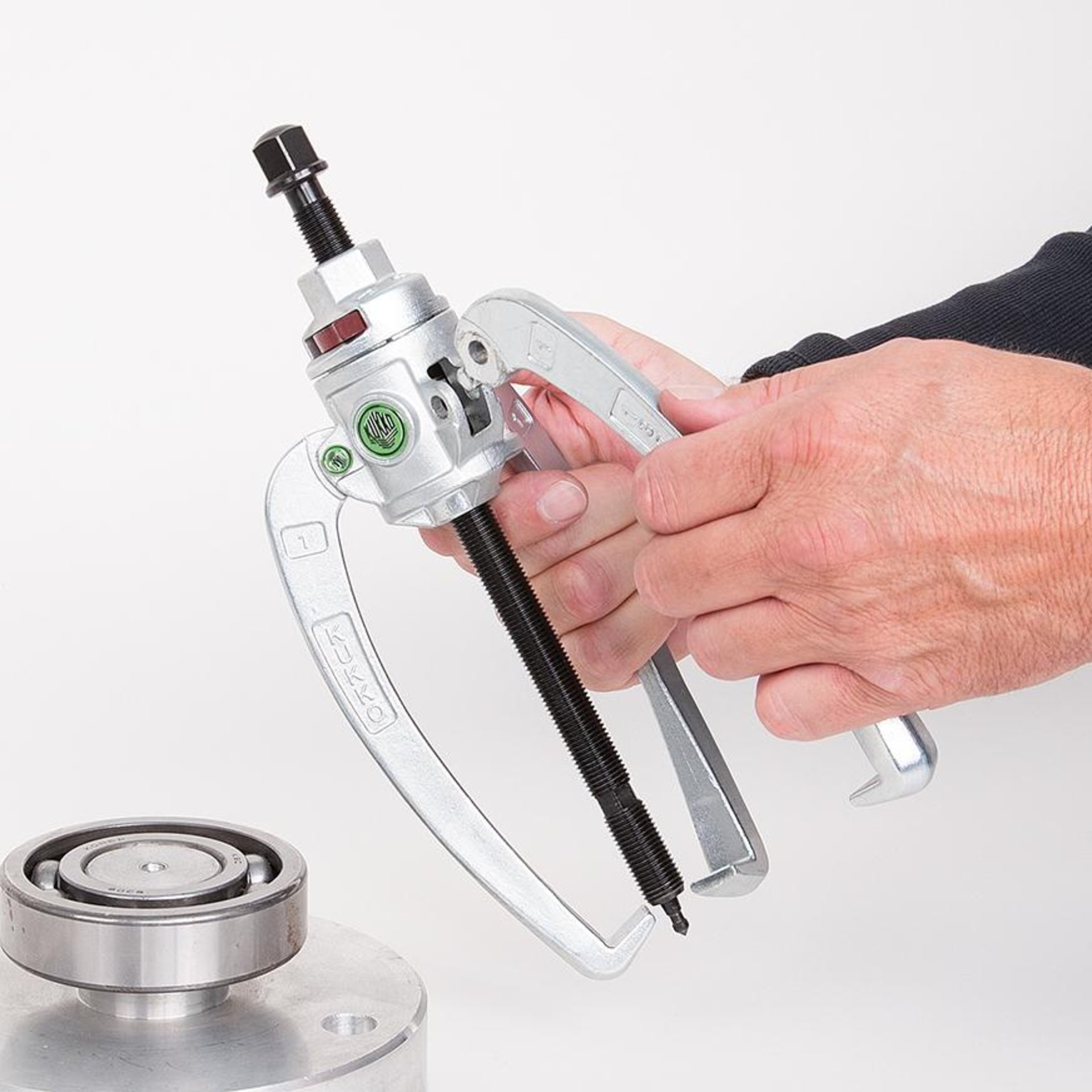 Kombi-Abzieher mit Sperrmechanismus 3-armig KUKKO
