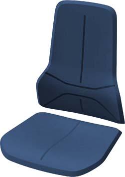 Polsterelement blau PU-Schaum