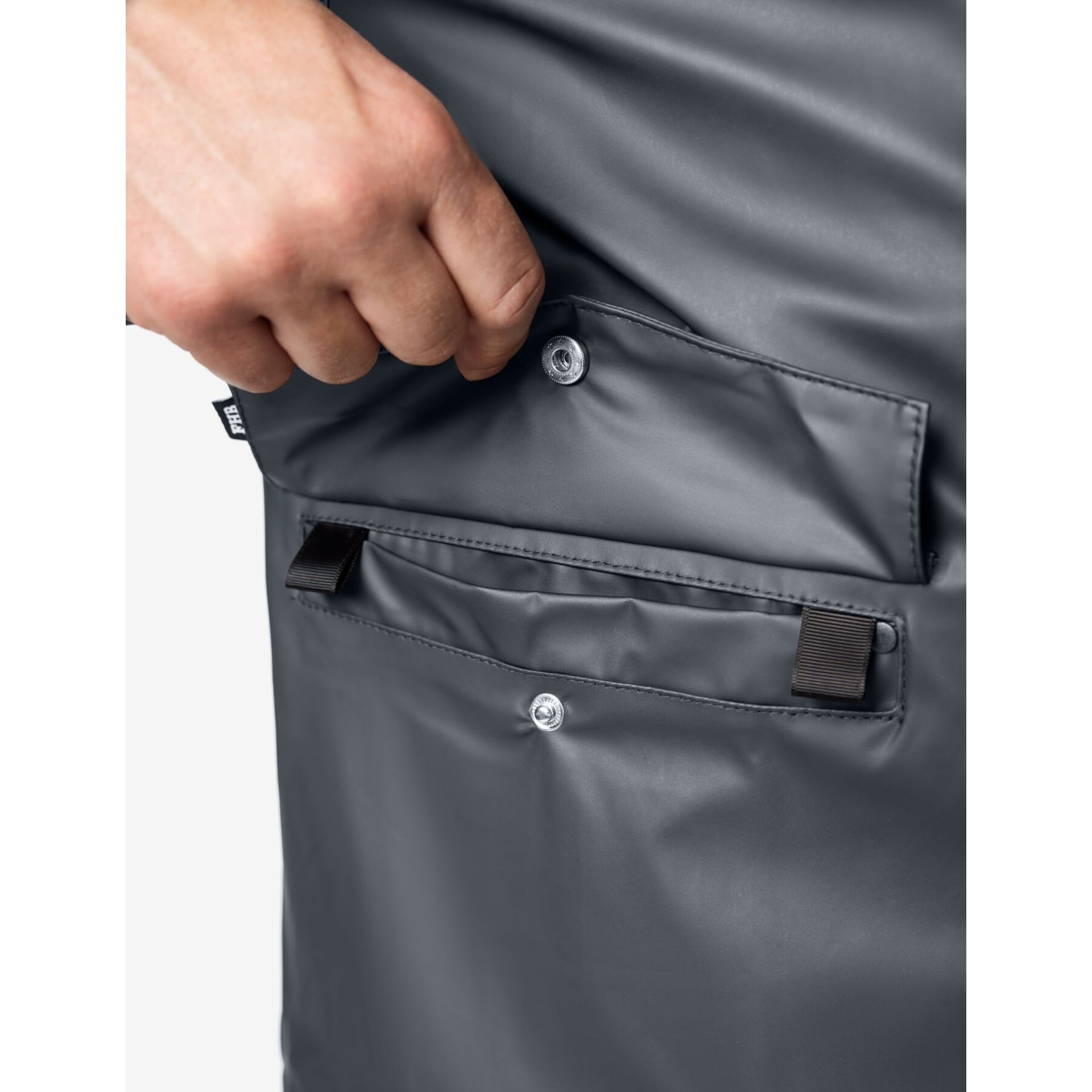 RAINER PU-Stretch-Regenjacke EN 343 anthrazit S