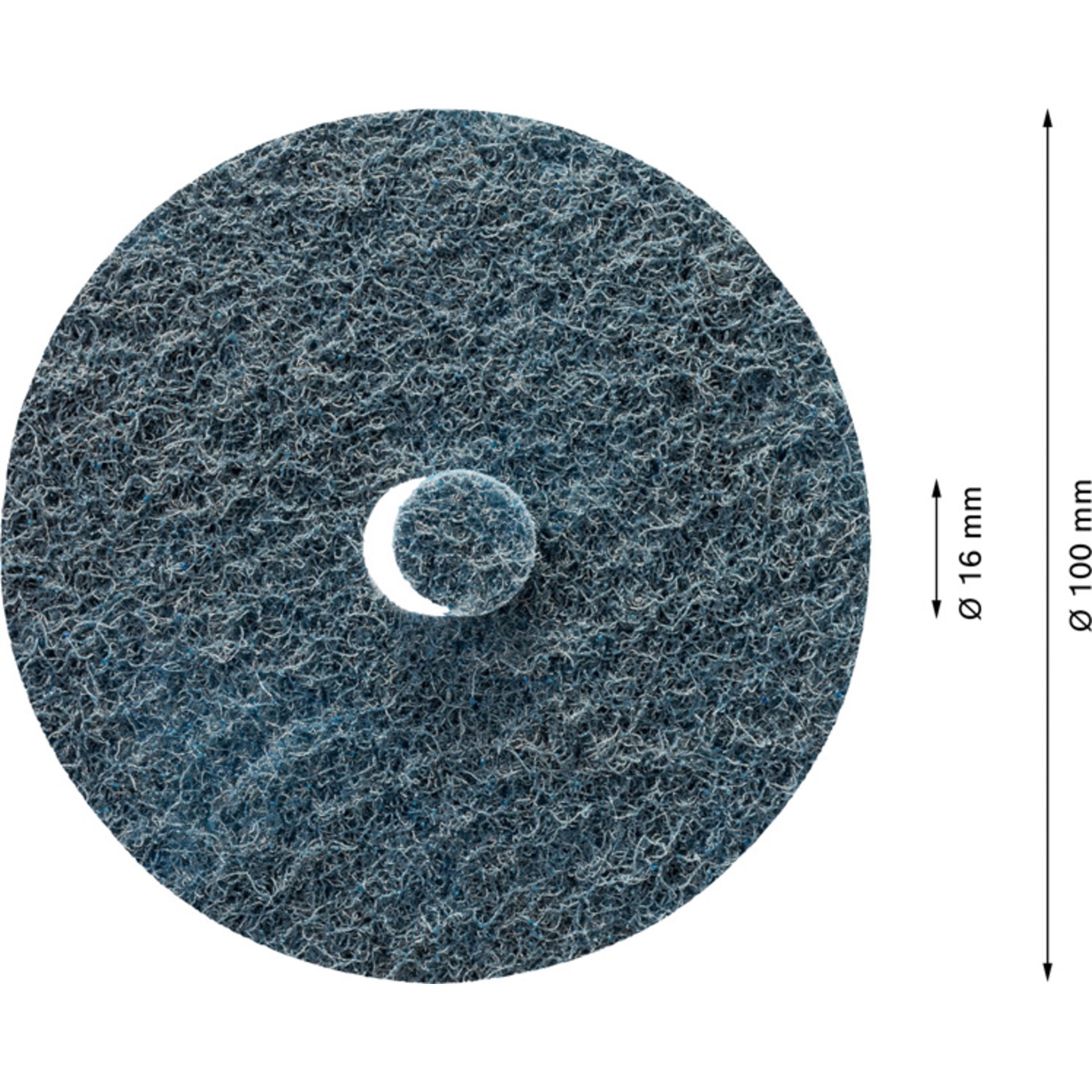 EXPERT N477 SCM Scheibe für Winkelschleifer, 100 x 16 mm, sehr fein, 25-tlg.