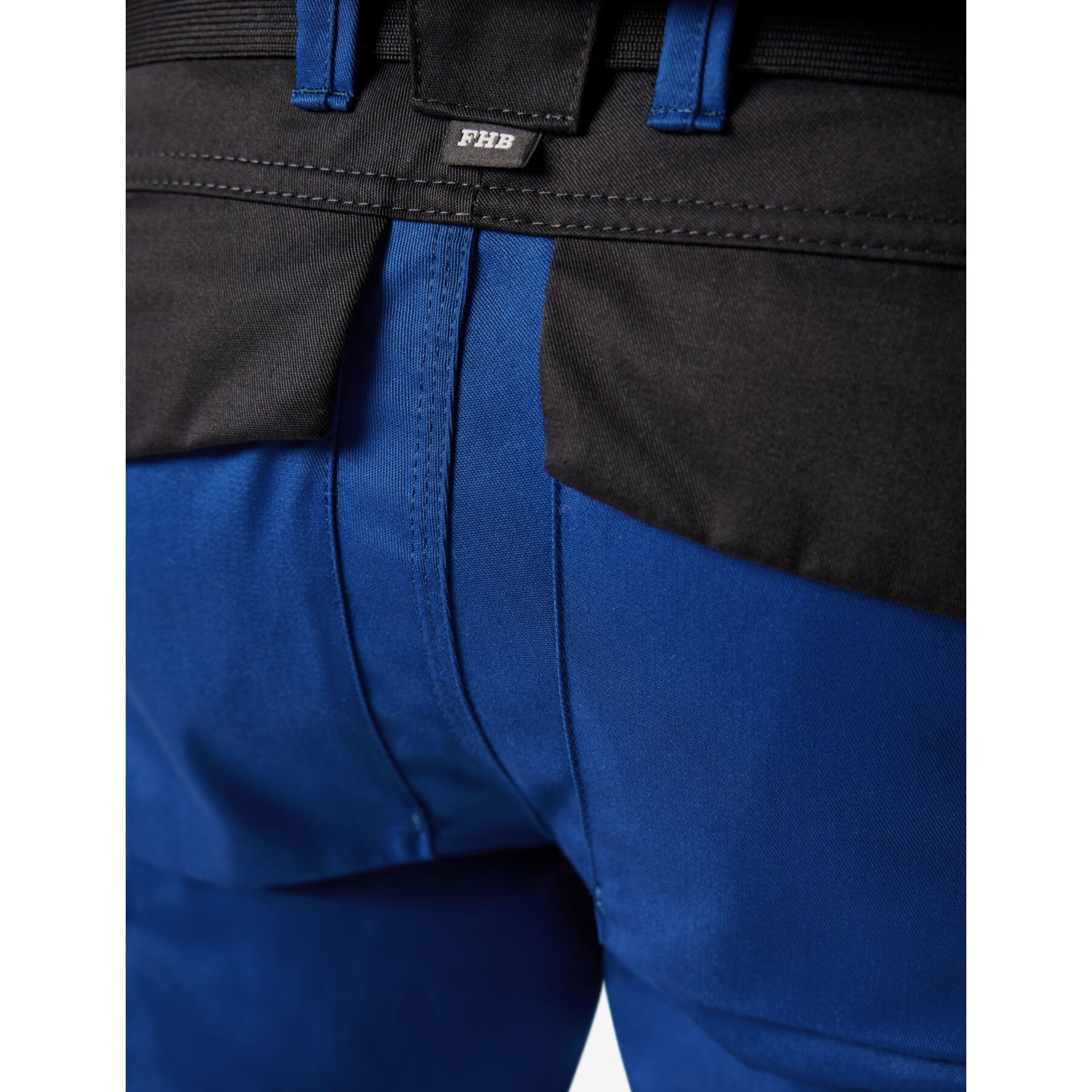 FABIAN Arbeitshose royalblau-schwarz 106