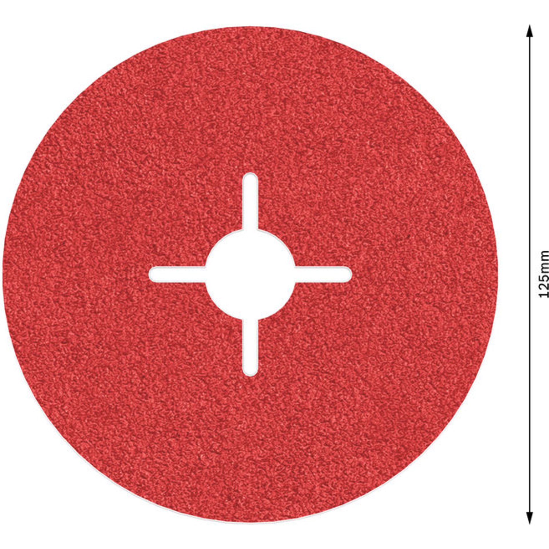 PRO R780 Fiberscheibe, 125 mm, G60