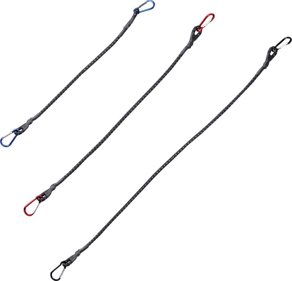 Gepäckspanner mit Karabiner 3er Set