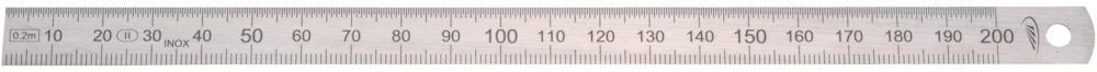 Helios Preisser Biegsamer Stahlmaßstab 1000x20x0,5mm 1/2 Helios Preisser Biegsamer Stahlmaßstab 1000x20x0,5mm 1/2