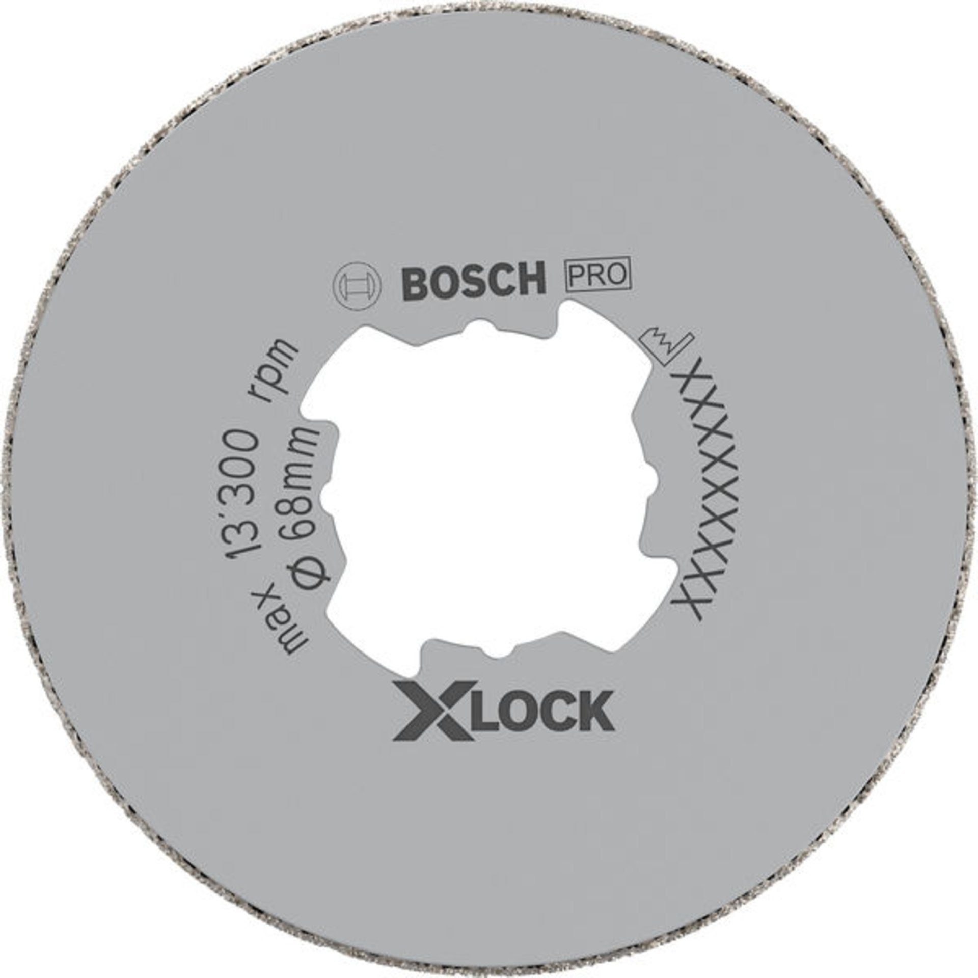PRO Ceramic dry Trockenbohrkrone, 68 x 35 mm, X-Lock