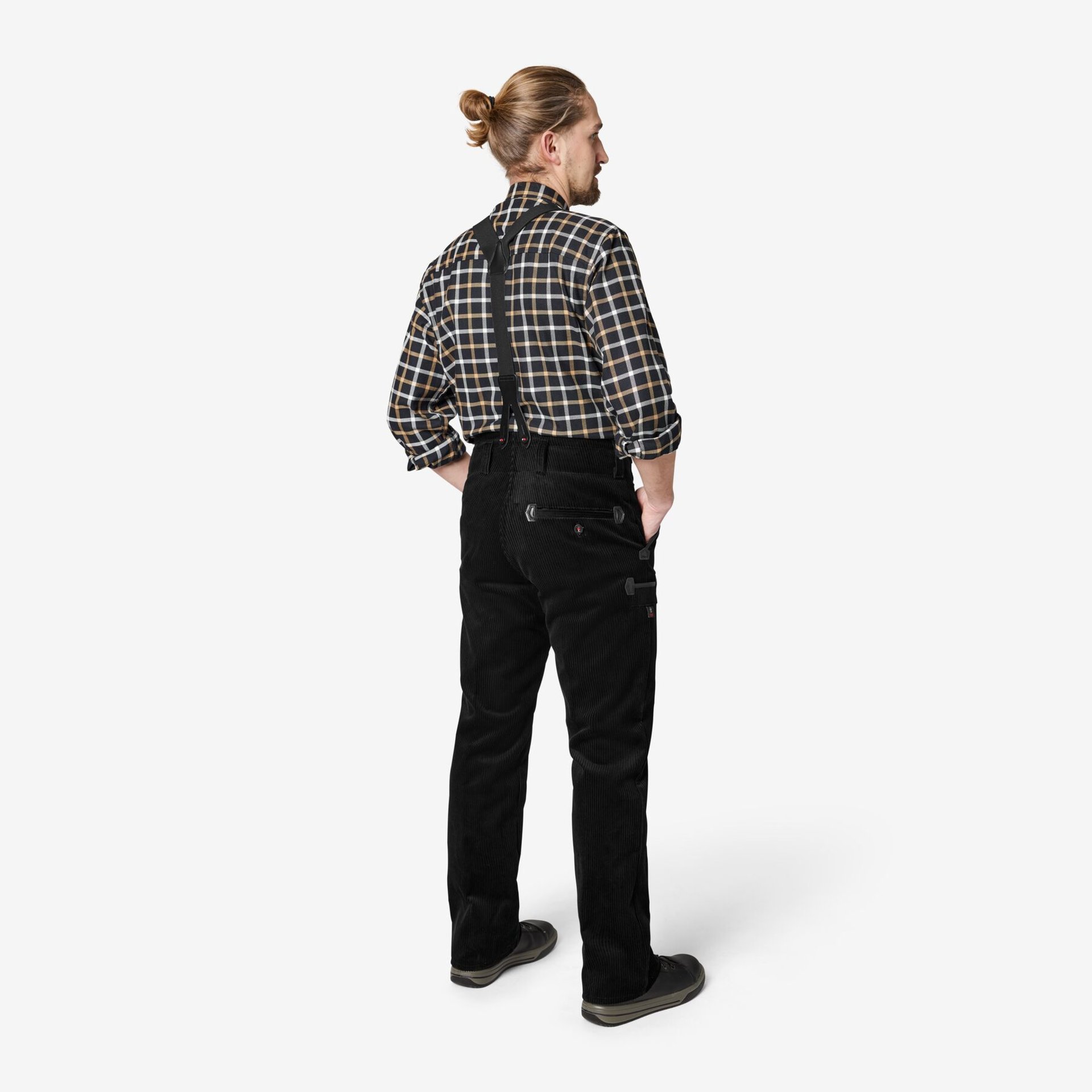 KARL-HEINZ Zunfthose Trenkercord schwarz 50
