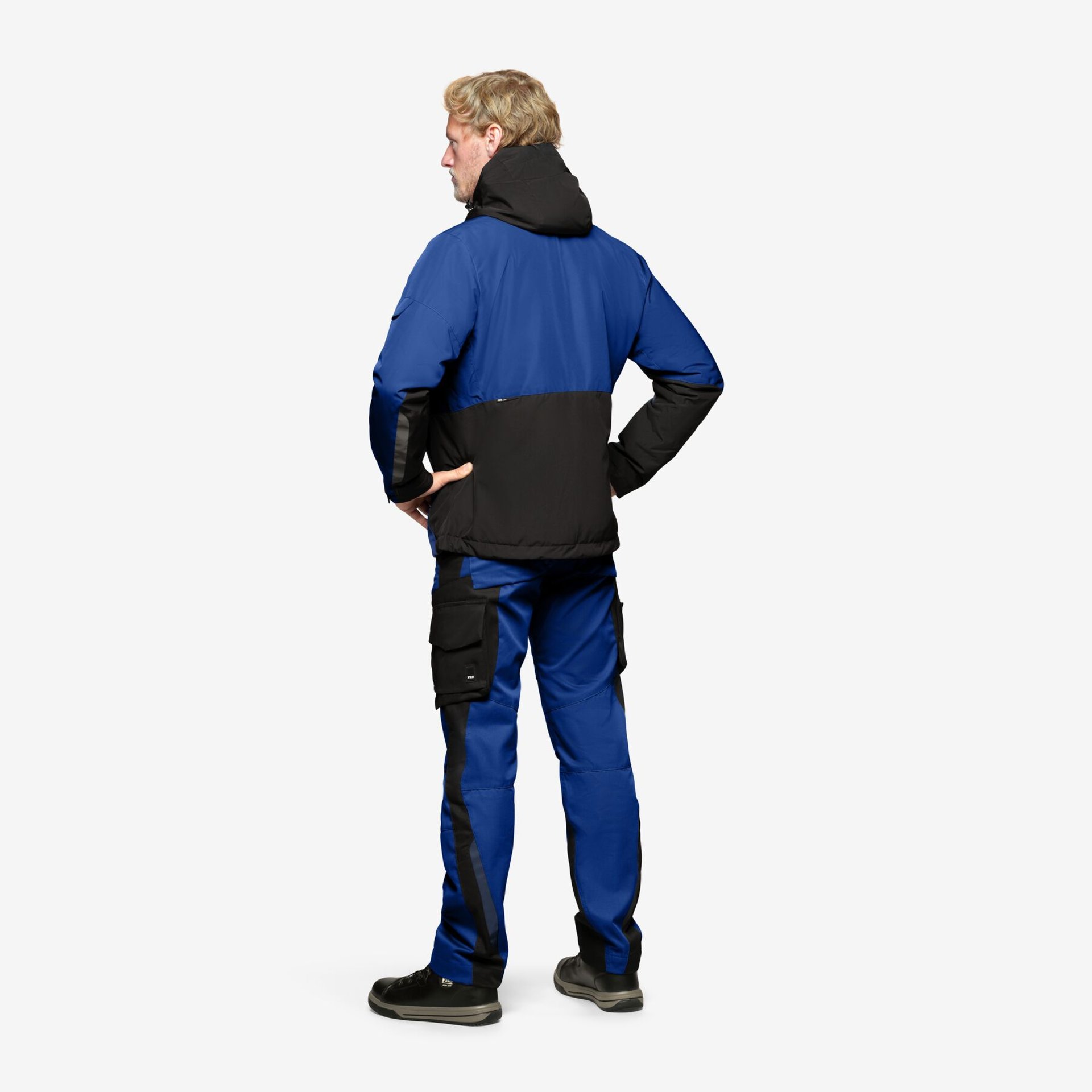 FABIAN Arbeitshose royalblau-schwarz 106