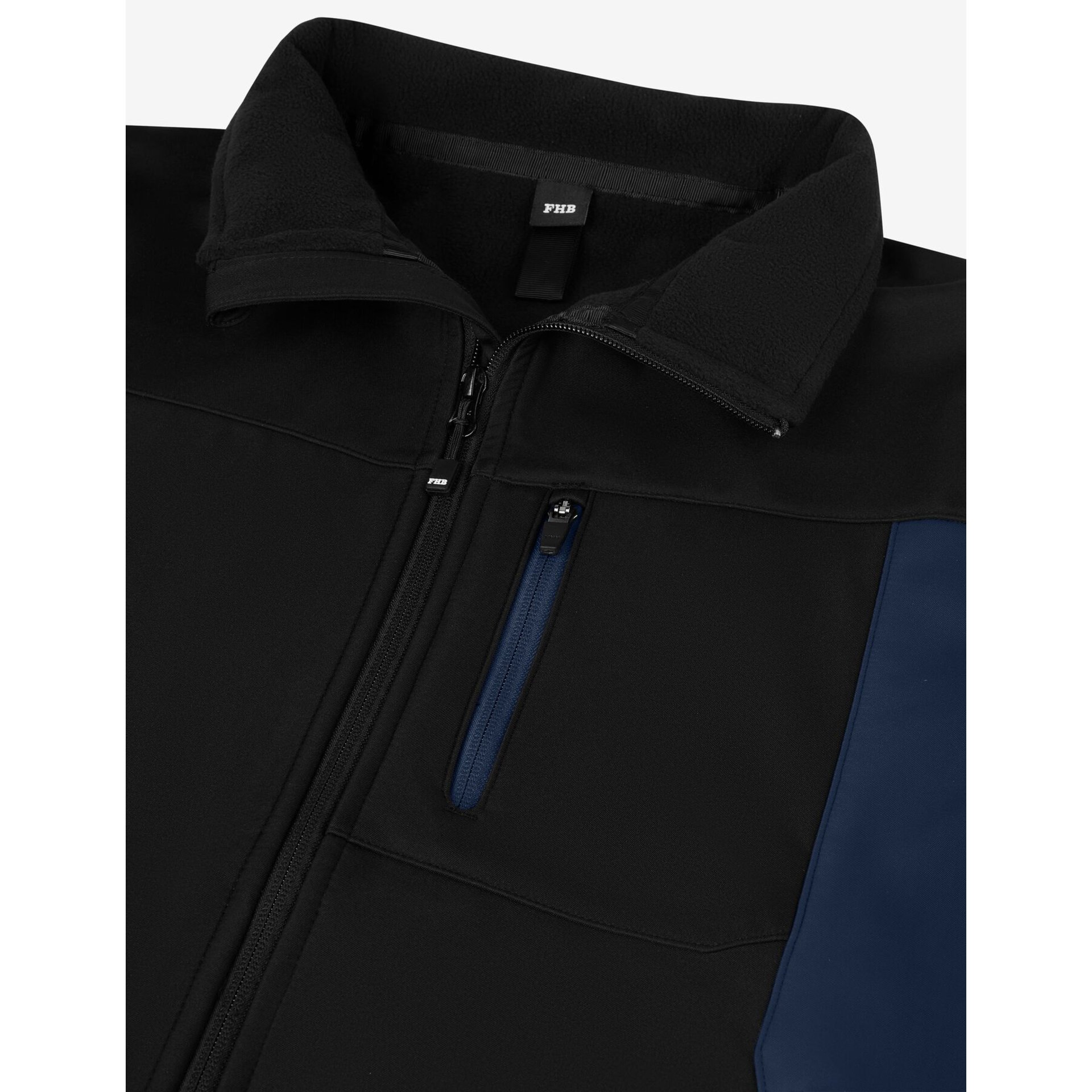 JULIA Softshell-Jacke Damen marine-schwarz 3XL