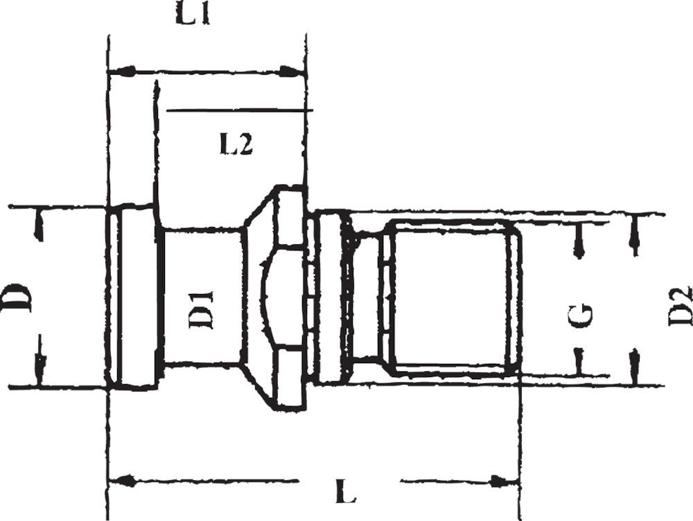 GSW Anzugsbolzen DIN69872 A SK50-M24 I.K
