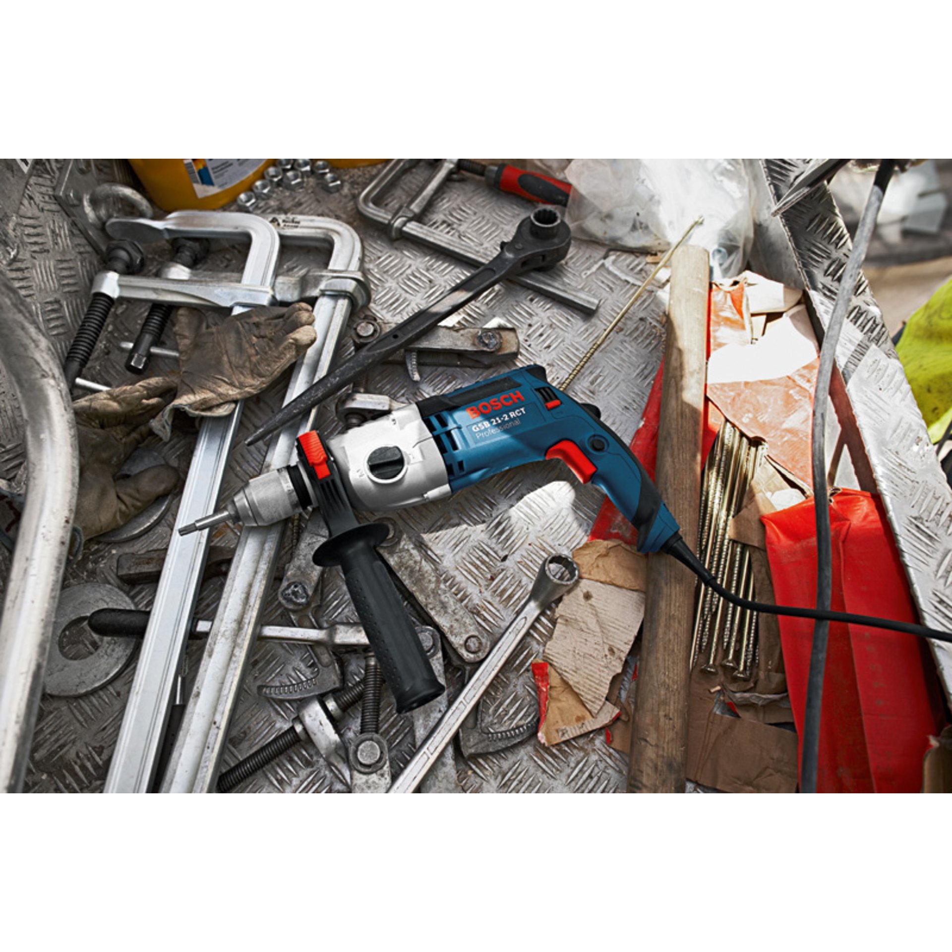 Schlagbohrmaschine GSB 21-2 RCT im Handwerkerkoffer