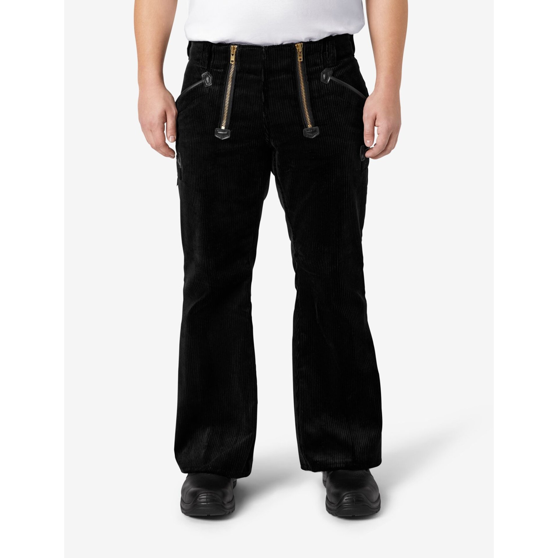 MICHAEL Zunfthose Trenkercord  Dreidraht schwarz 25