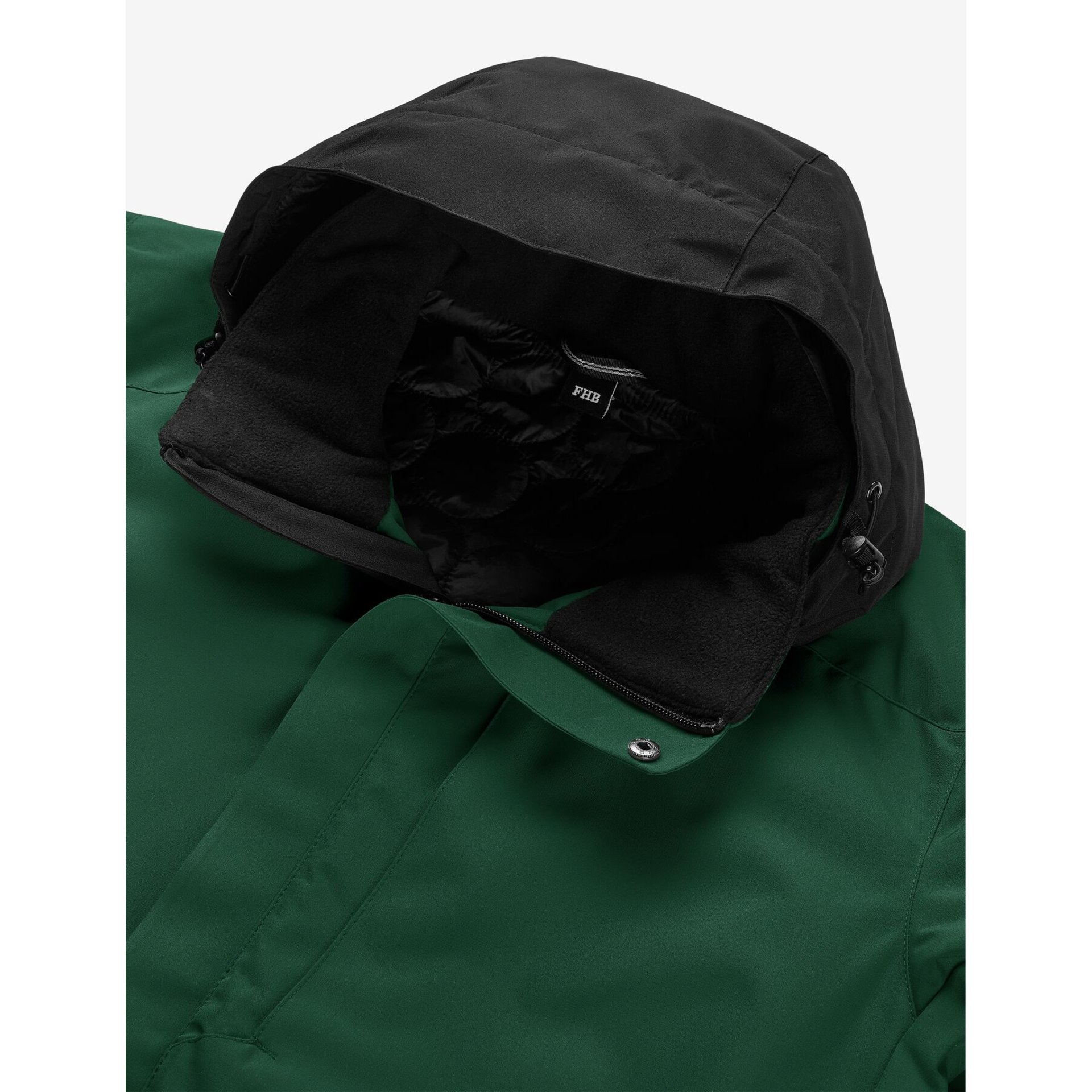 GEORG Arbeitsjacke Primaloft grün-schwarz 5XL
