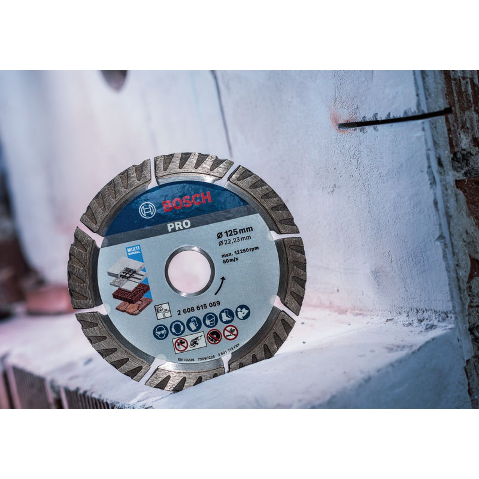 PRO Multi Material Diamanttrennscheibe, 125 x 22,23 mm, 10-tlg.