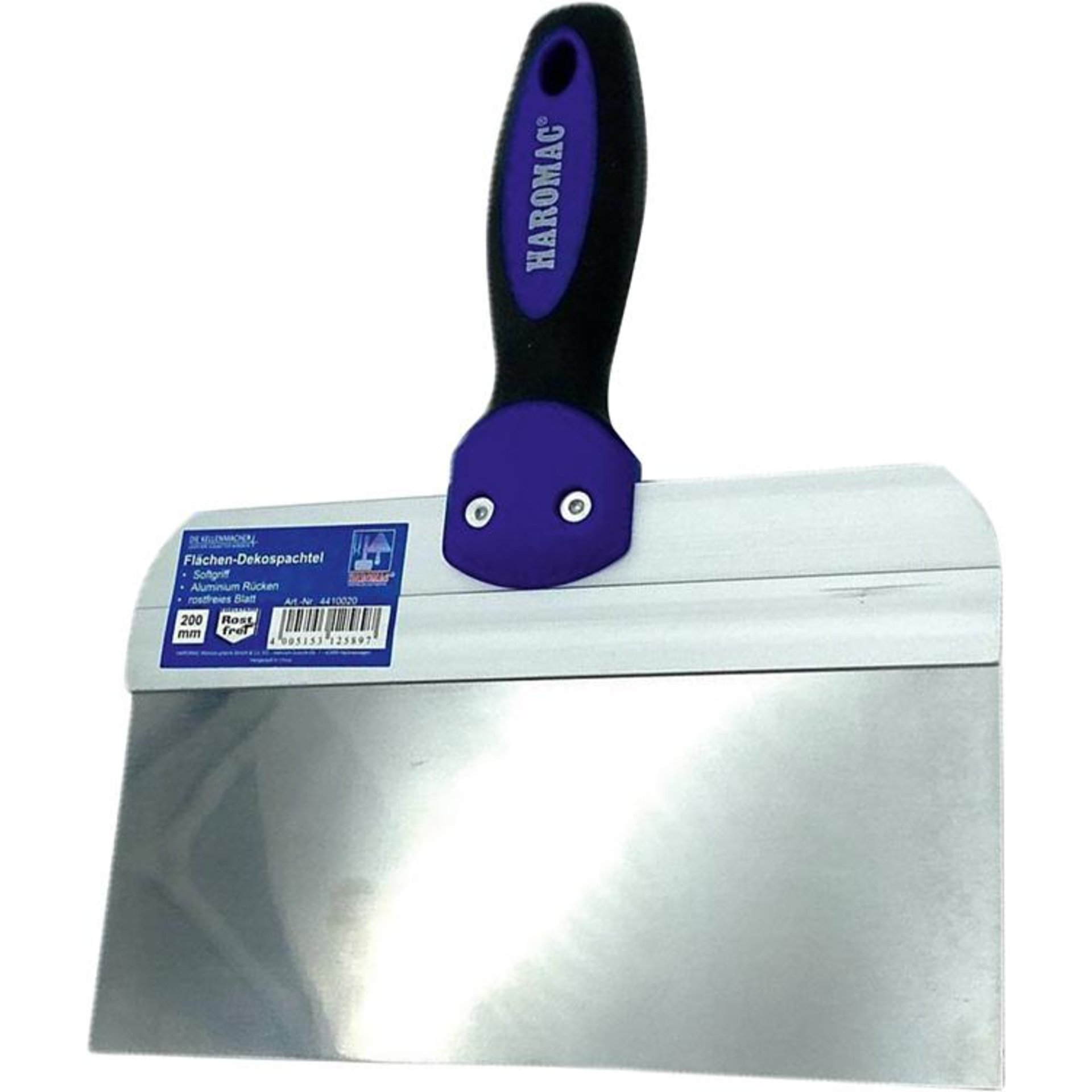 Breitspachtel mit Aluminiumrücken