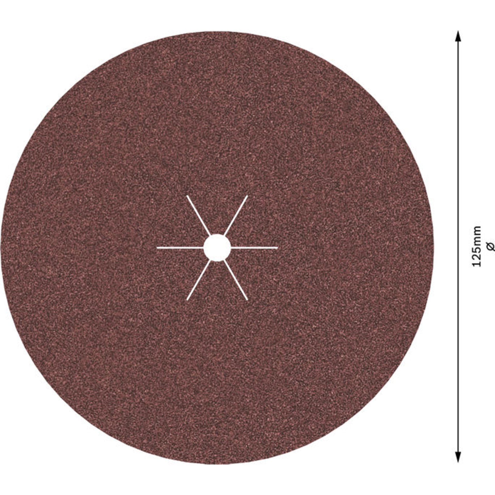 PRO F460 Schleifblatt, 125 mm, G180, 5-tlg.