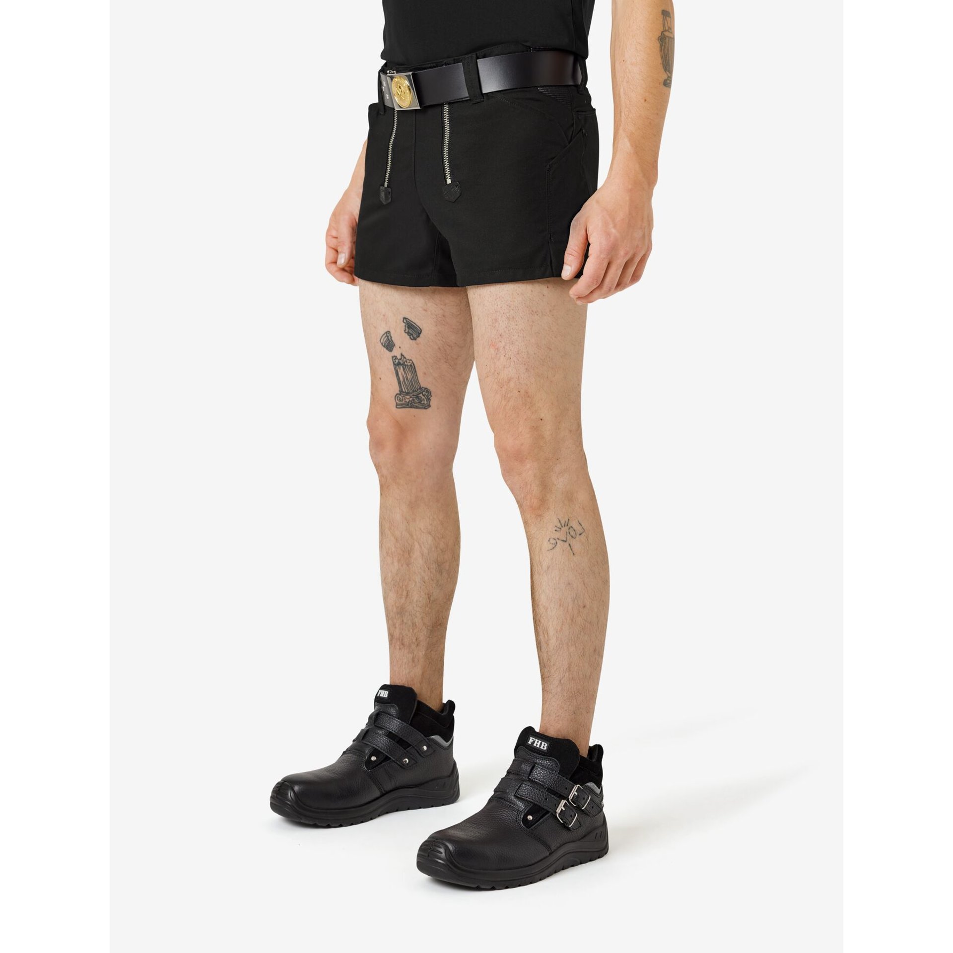 MAIK Zunft-Shorts extra kurz schwarz 56
