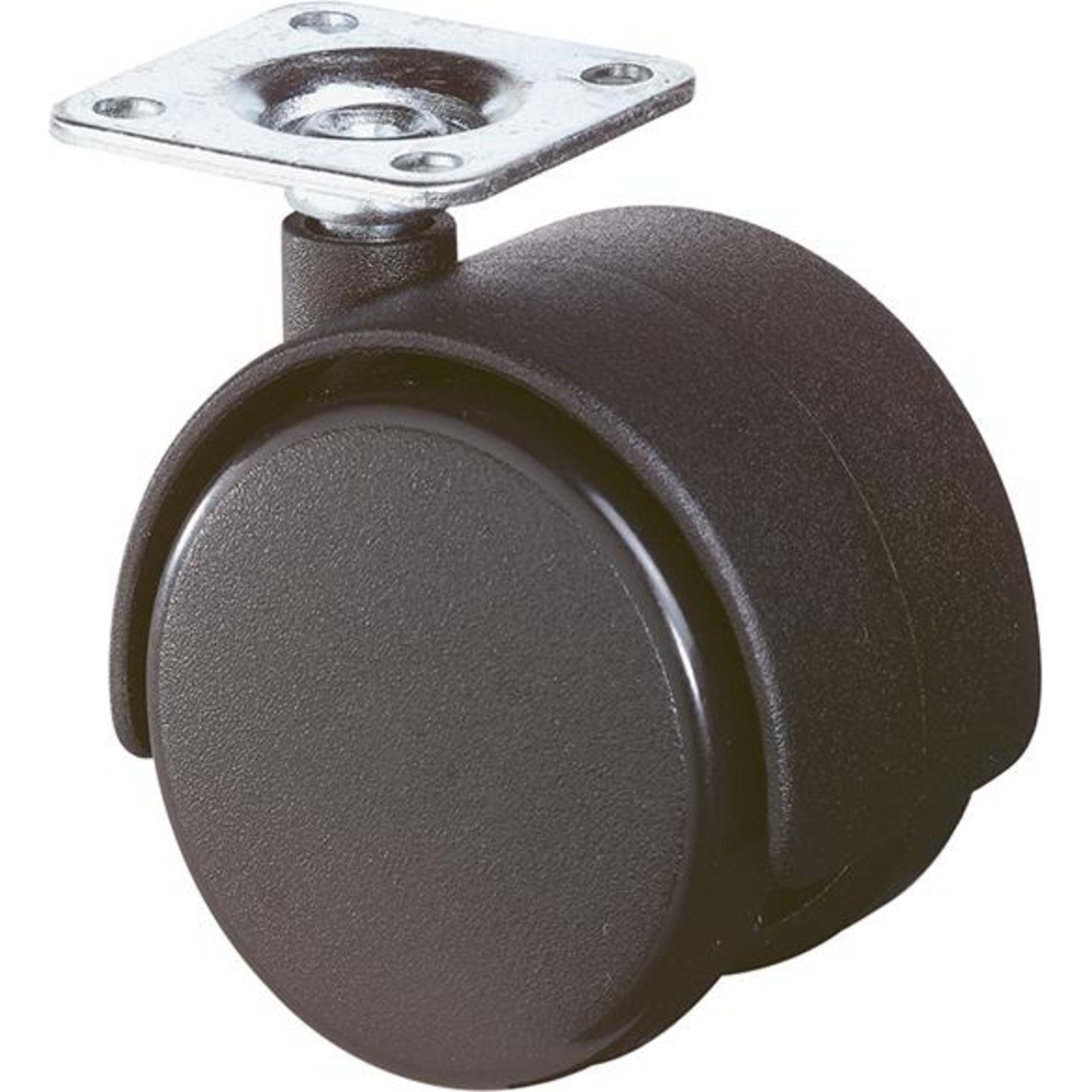 Kunststoff Doppelrolle F75 mit Platte