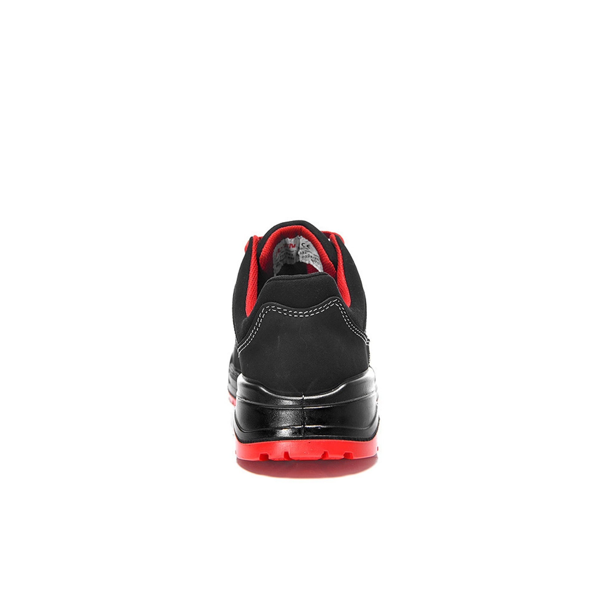 Sicherheitshalbschuh MAVERICK black-red Low ESD S3S, Gr. 42