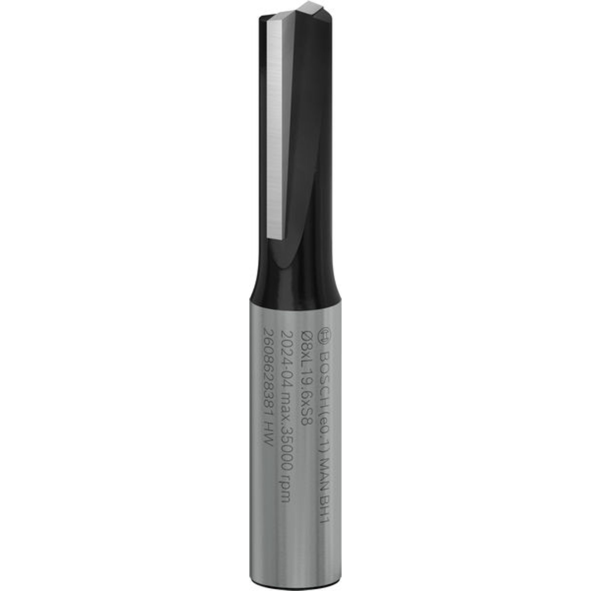 PRO Nutfräser, zweischneidig, Ø 8 x L 19,6, Schaft 8 mm