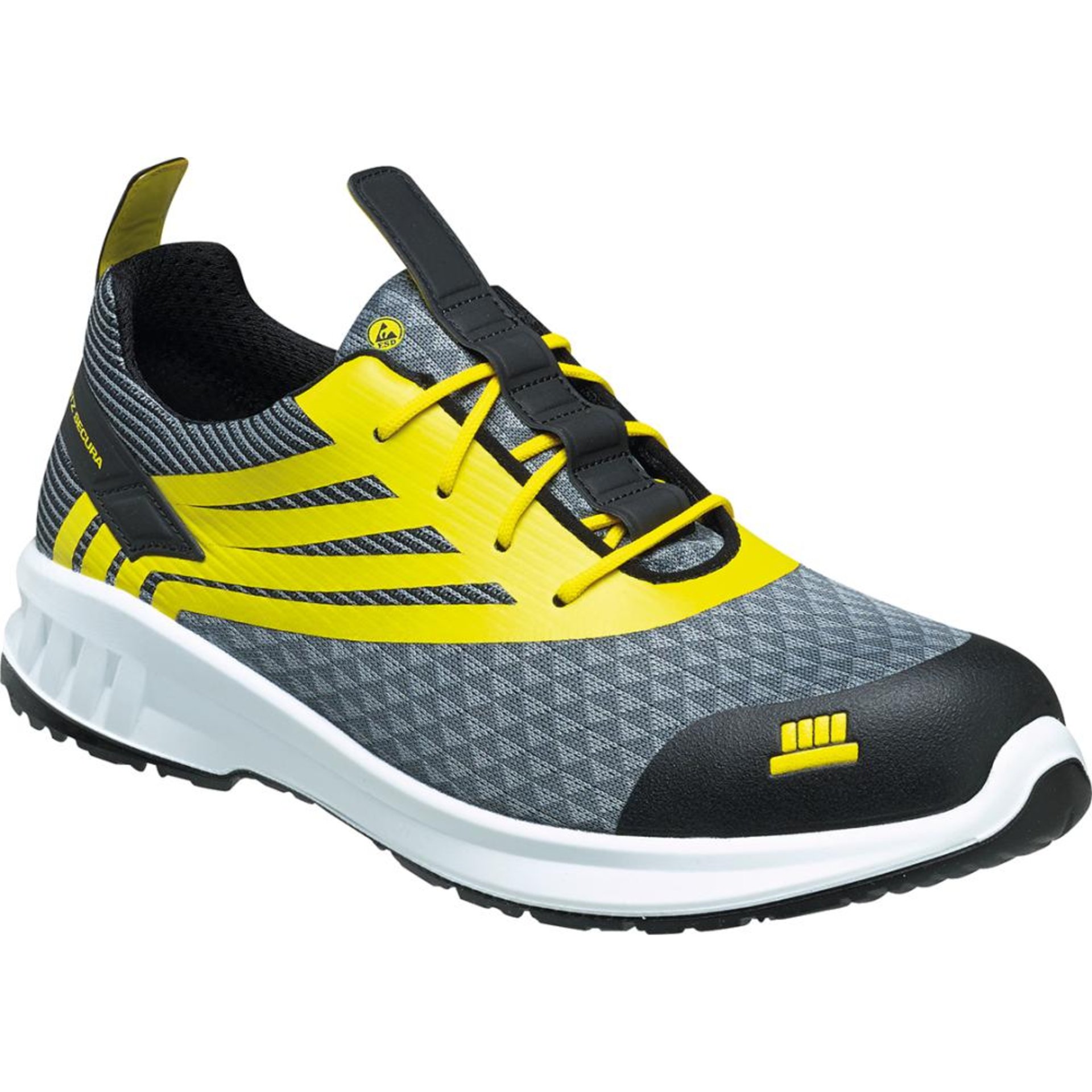 Halbschuh CP 4480, gelb-grau, ESD NB S1, Gr.48/49