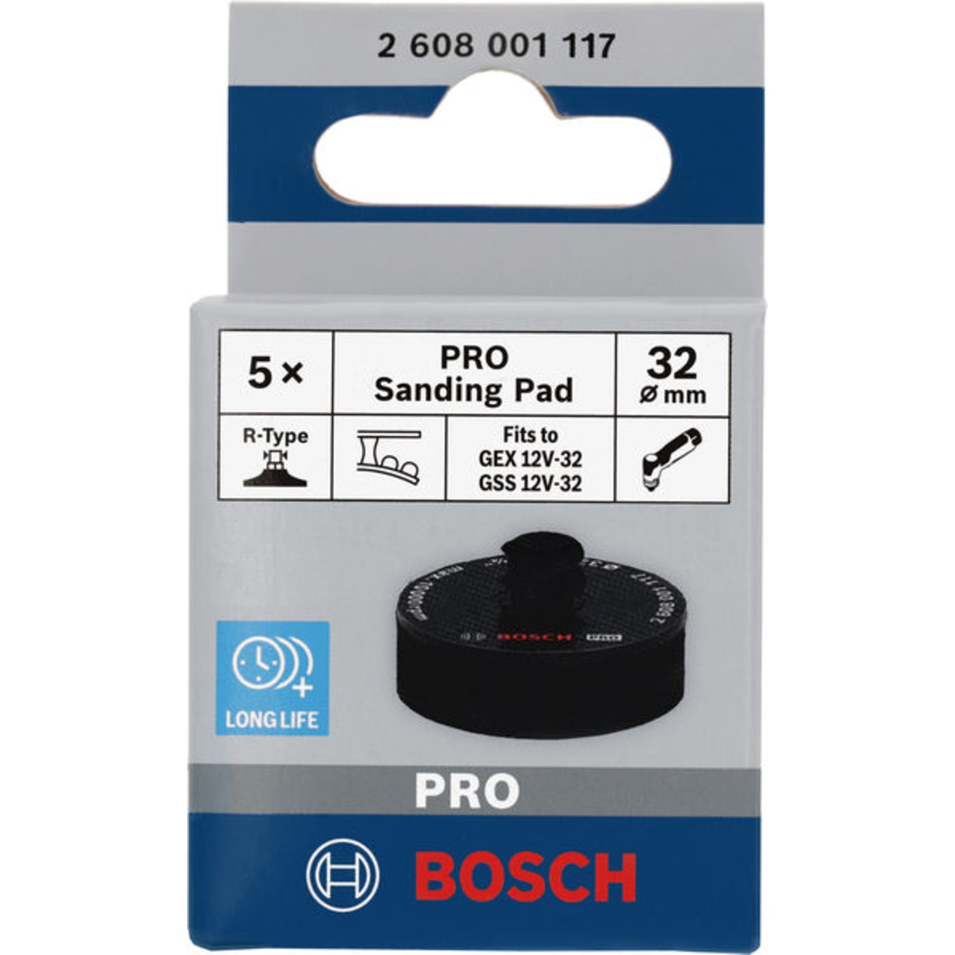 PRO Multihole Schleifteller, 32 mm, PSA