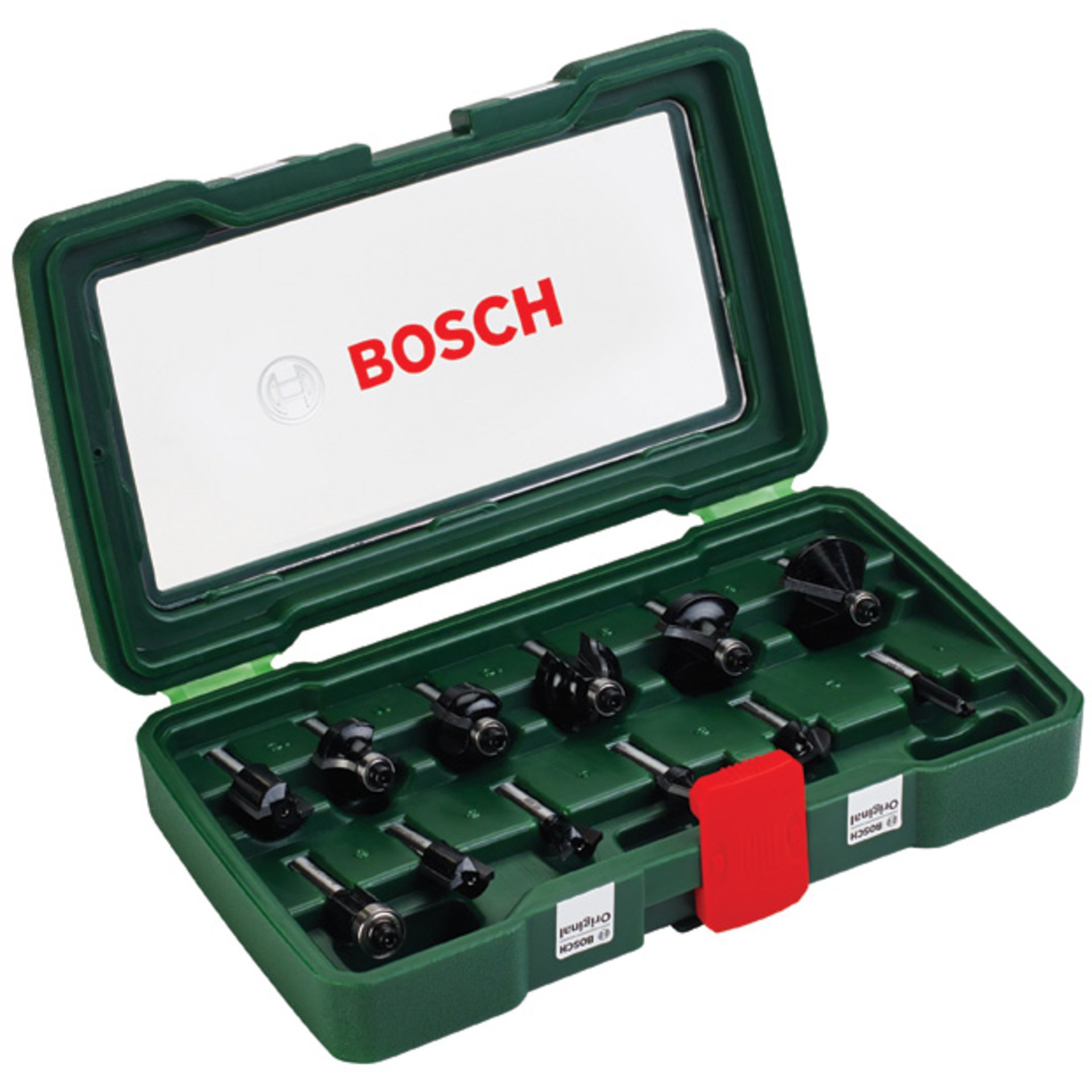 12-teiliges HM-Fräser-Set (1/4" Schaft)