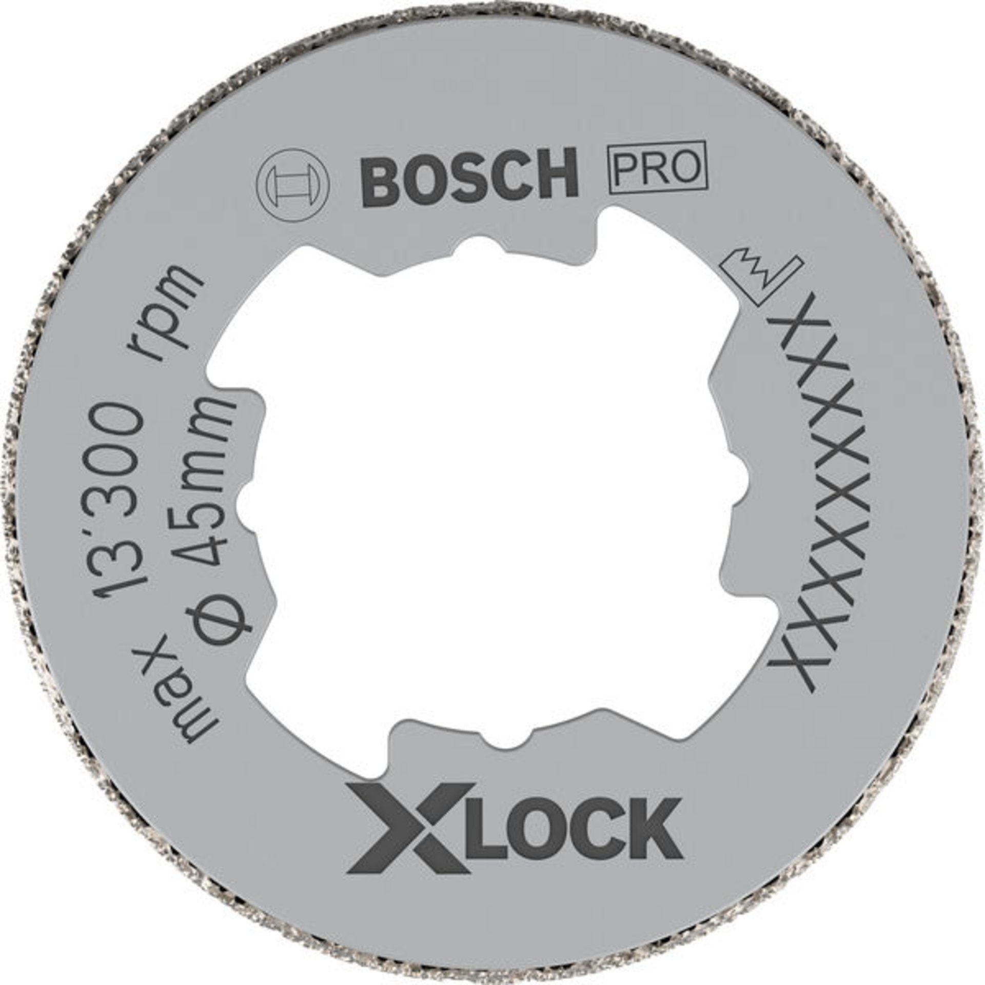 PRO Ceramic dry Trockenbohrkrone 45 x 35 mm, X-Lock