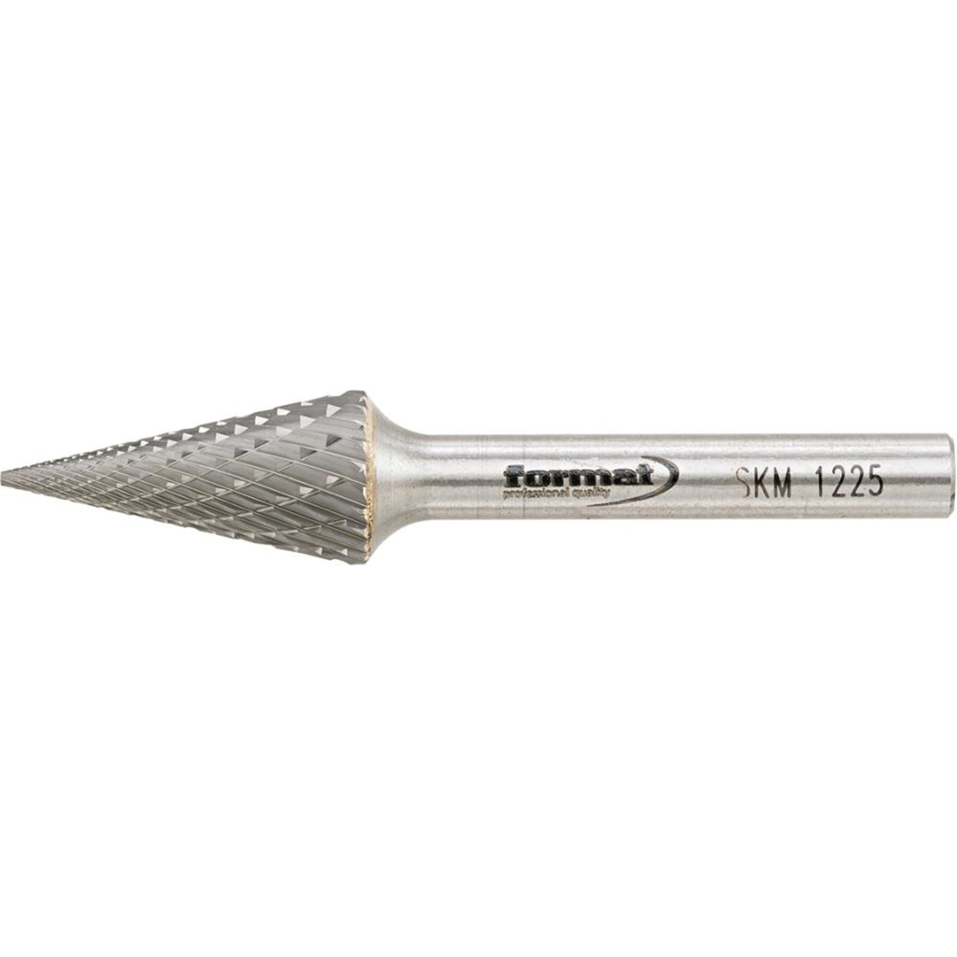 Frässtift HM Spitzkegelform 1225 C 6mm 12x25mm FORMAT