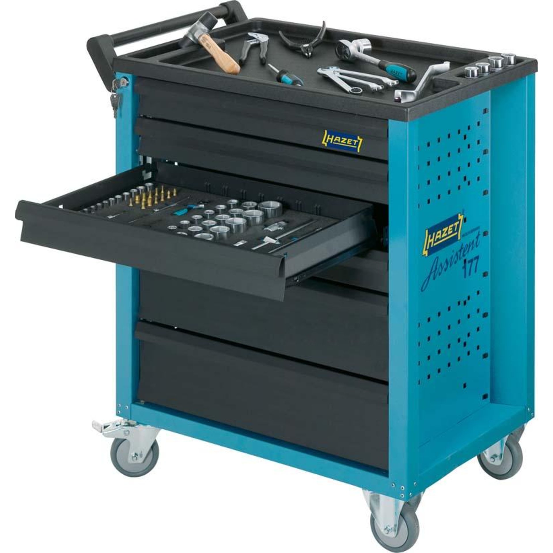 Werkstattwagen 177-6 913x778x796mm Hazet