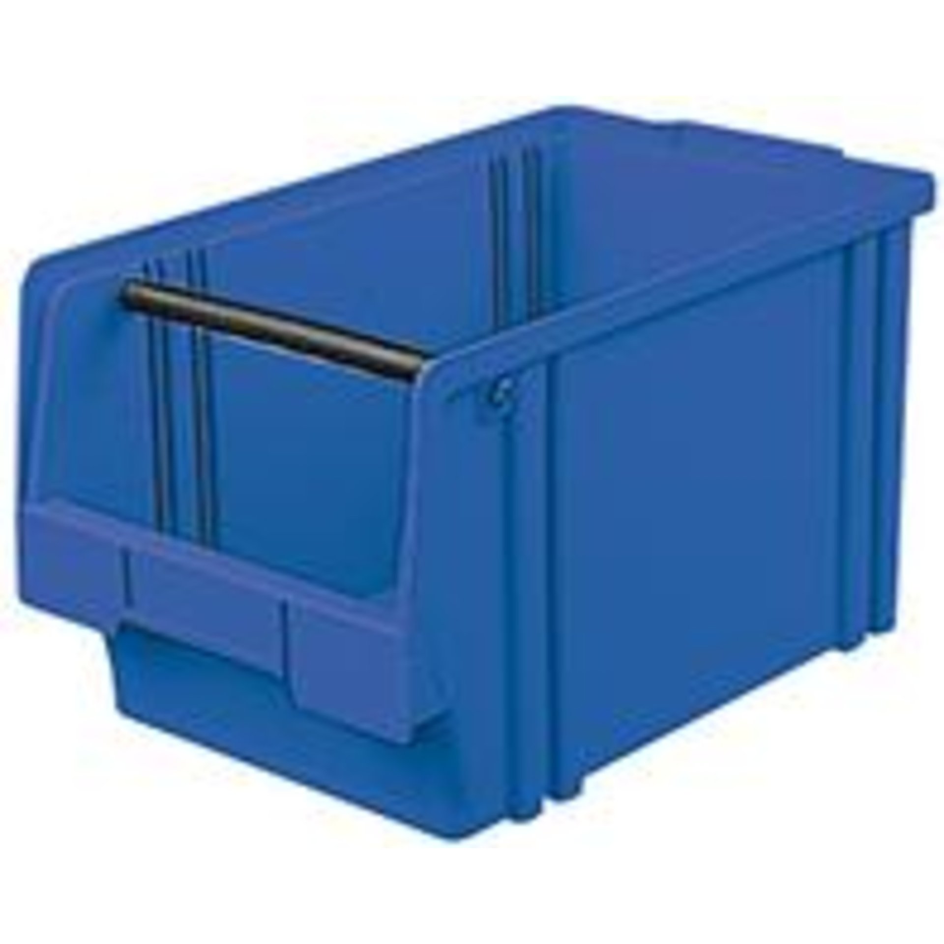 Sichtlagerkasten LK 2A blau 350/300x200x200 mm LA-KA-PE