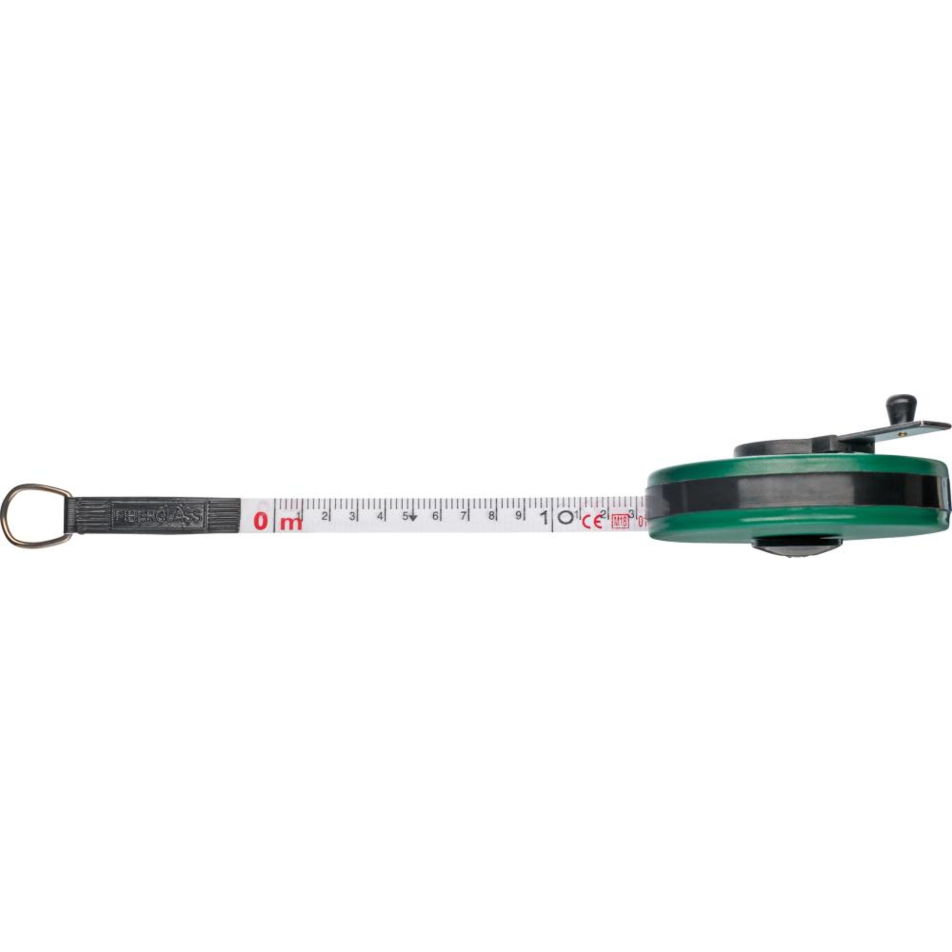 Kapselbandmaß Glasfaser 10mx15mm Maßanfang A FORTIS