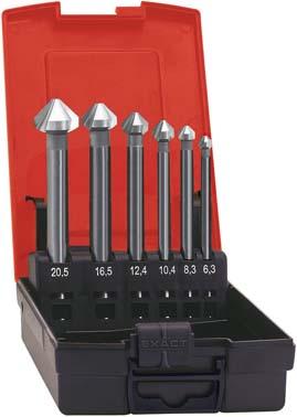 Format Kegelsenker-Set extralangWN HSS 90Grad 6,3-20,5mm