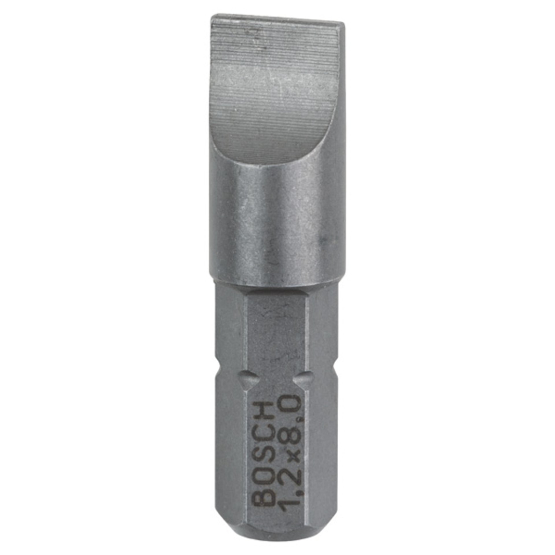 Schrauberbit Extra-Hart S 1,2 x 8,0, 25 mm, 3er-Pack