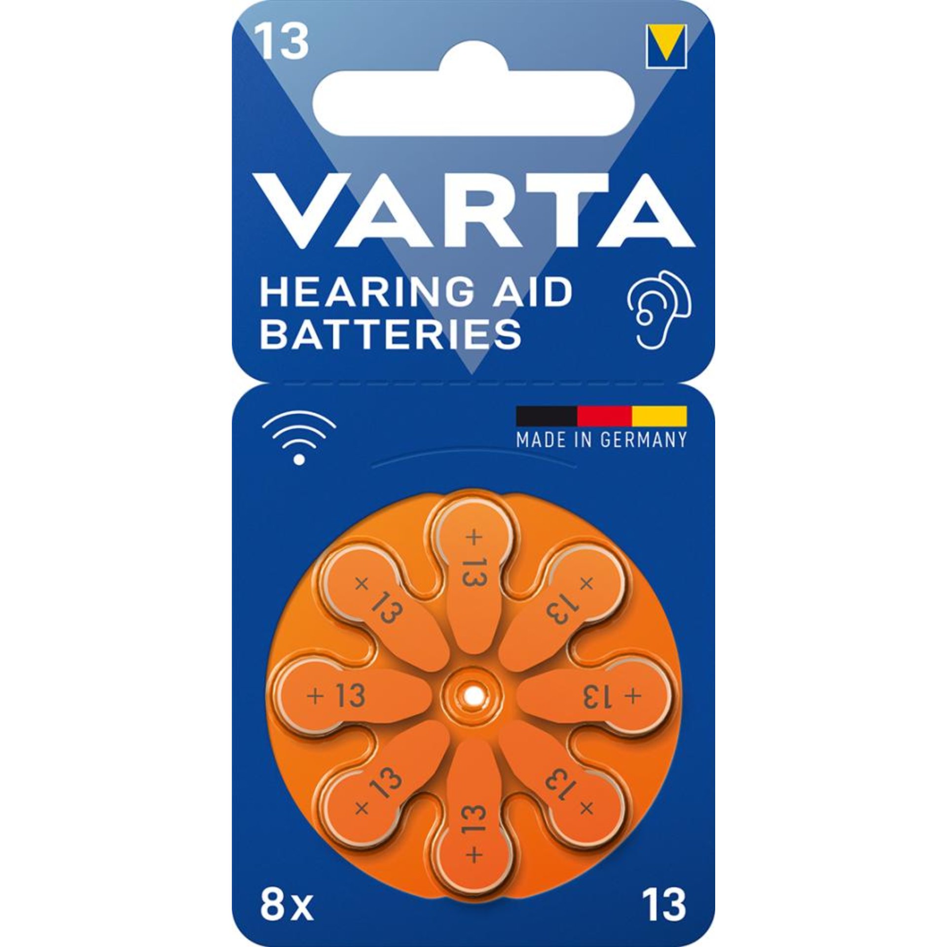 Varta Hörgerätebatterie 312 Bli 8