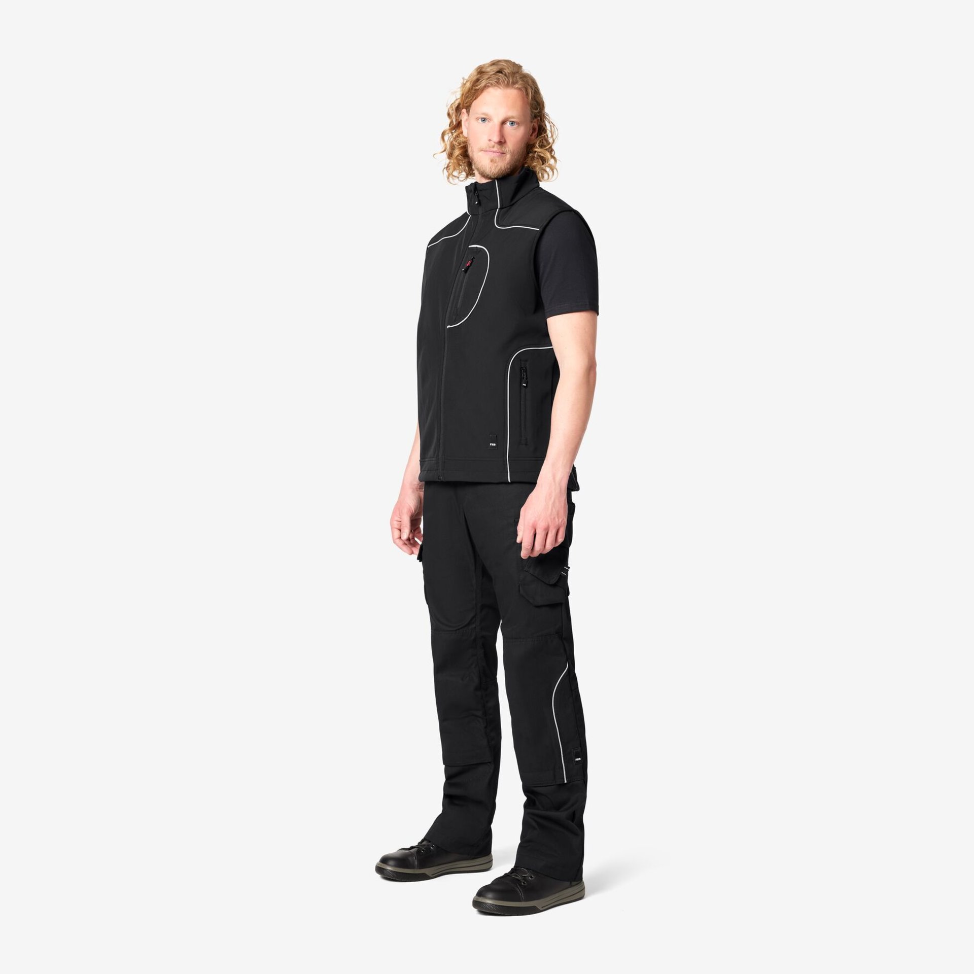 MARTIN Softshell-Weste schwarz M