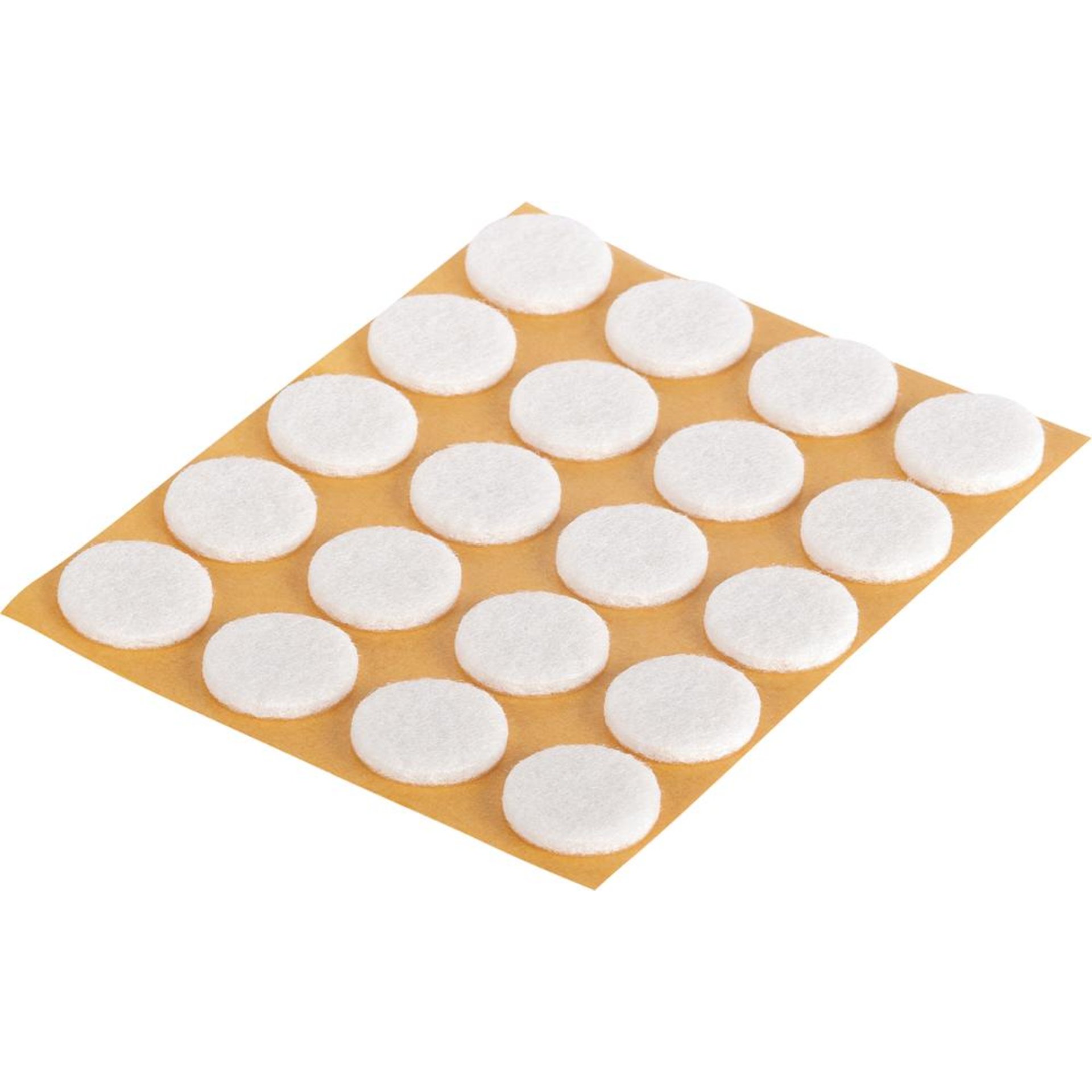 Filzgleiter PREMIUM fix-o-moll®, rund, weiß