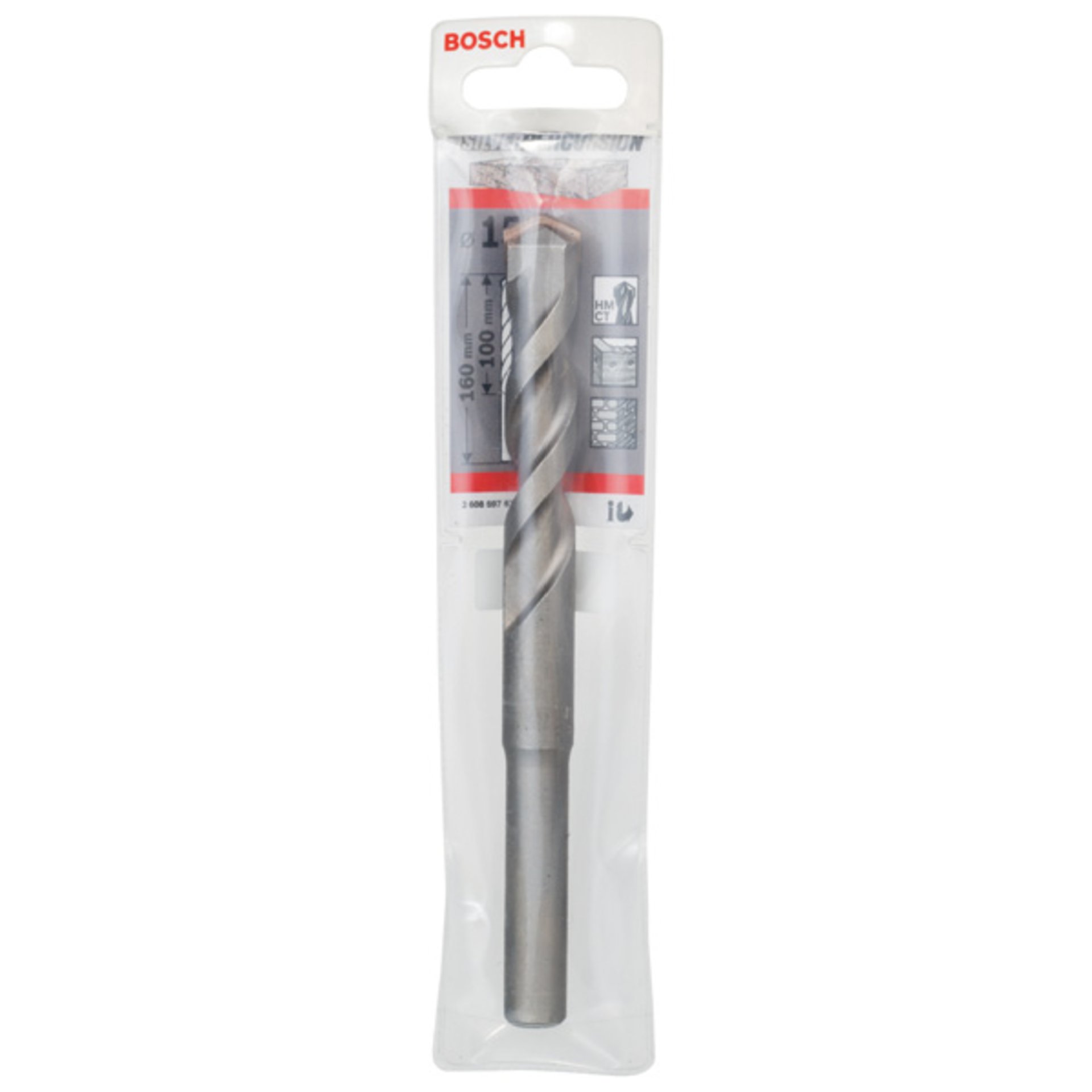 Betonbohrer CYL-3, 15 x 100 x 160 mm, d 12,3 mm, 1er-Pack
