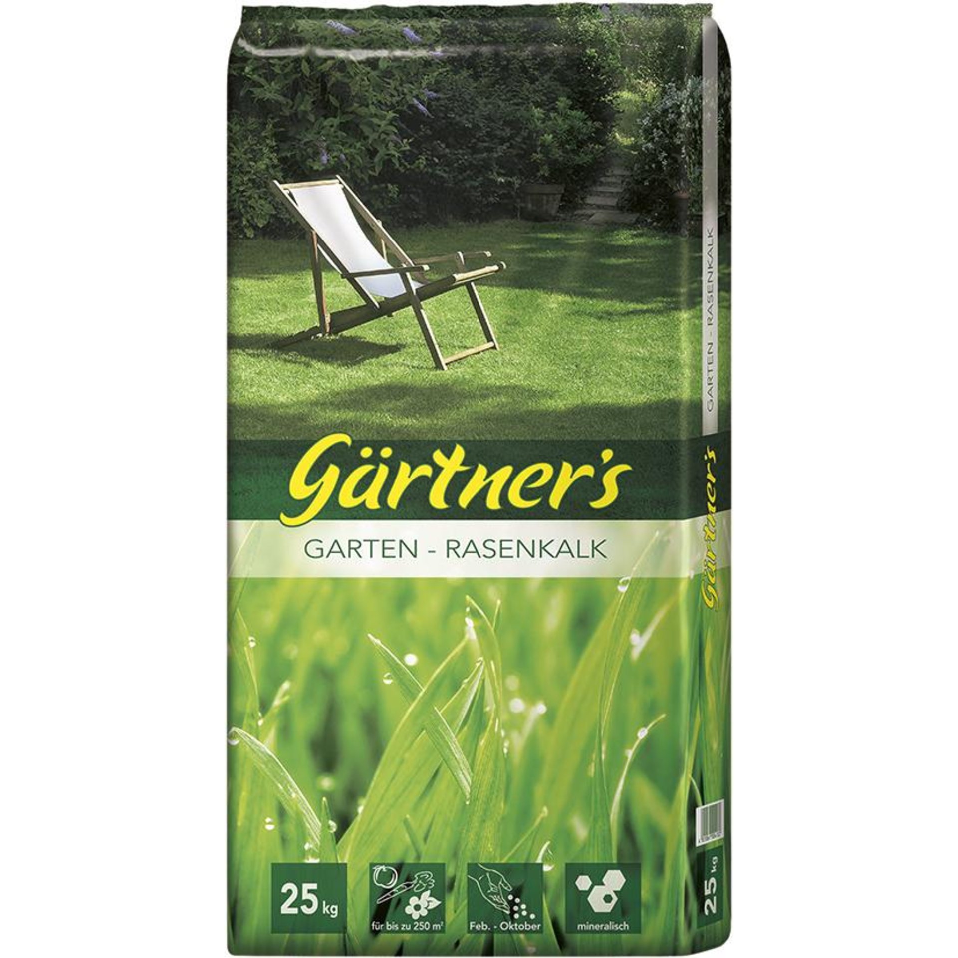 Kohlens. Gartenkalk gekörnt, 25 kg