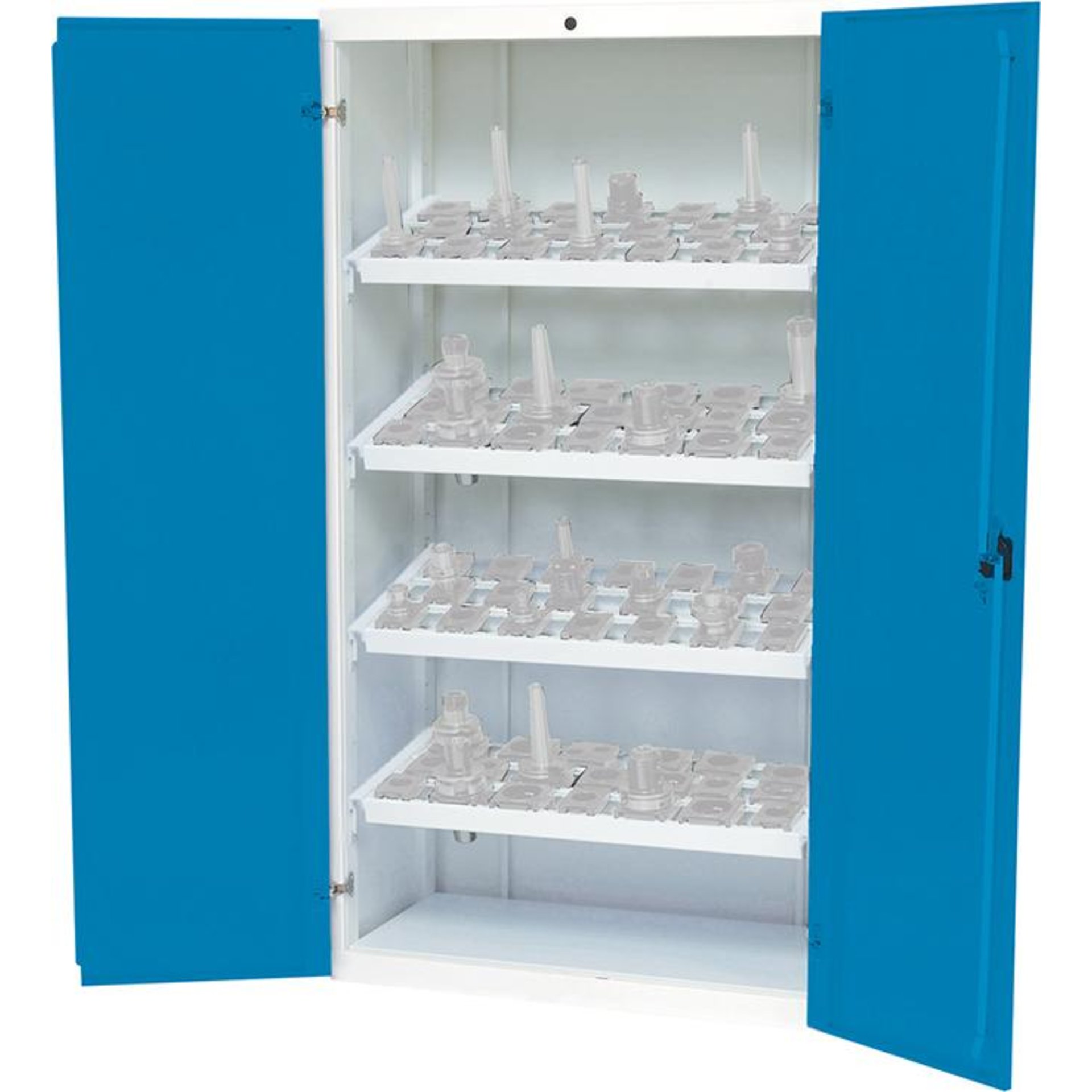 CNC-Flügeltürenschrank Vollblechtüre, 4 CNC